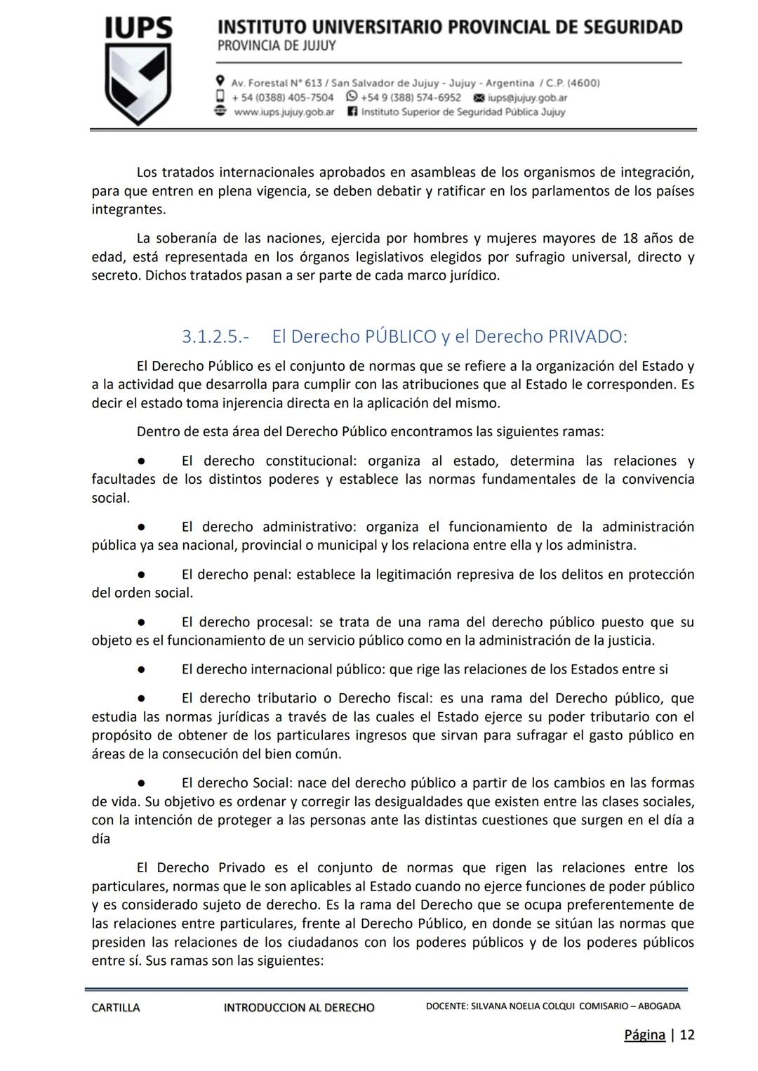 PROCESO DE ADMISIÓN 2025 - ΕΤΑΡΑ INTELECTUAL
IUPS
INSTITUTO UNIVERSITARIO
PROVINCIAL DE SEGURIDAD
PROVINCIA DE JUJUY
CARTILLA
INTRODUCCIO