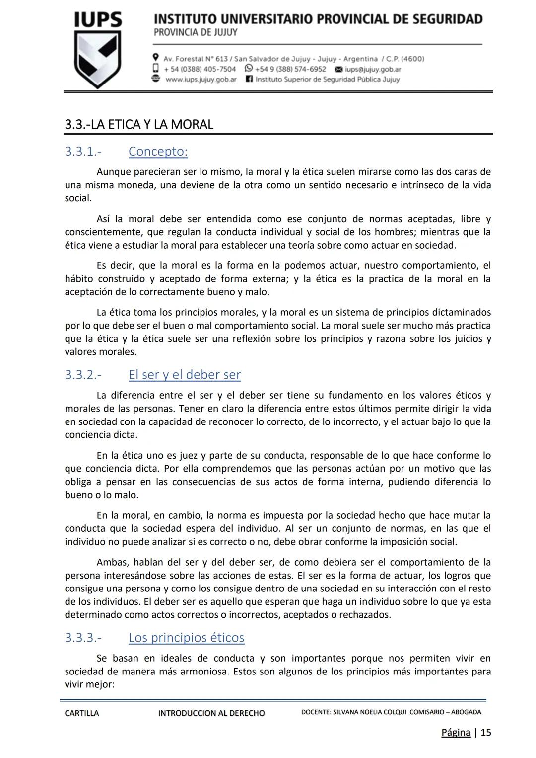 PROCESO DE ADMISIÓN 2025 - ΕΤΑΡΑ INTELECTUAL
IUPS
INSTITUTO UNIVERSITARIO
PROVINCIAL DE SEGURIDAD
PROVINCIA DE JUJUY
CARTILLA
INTRODUCCIO