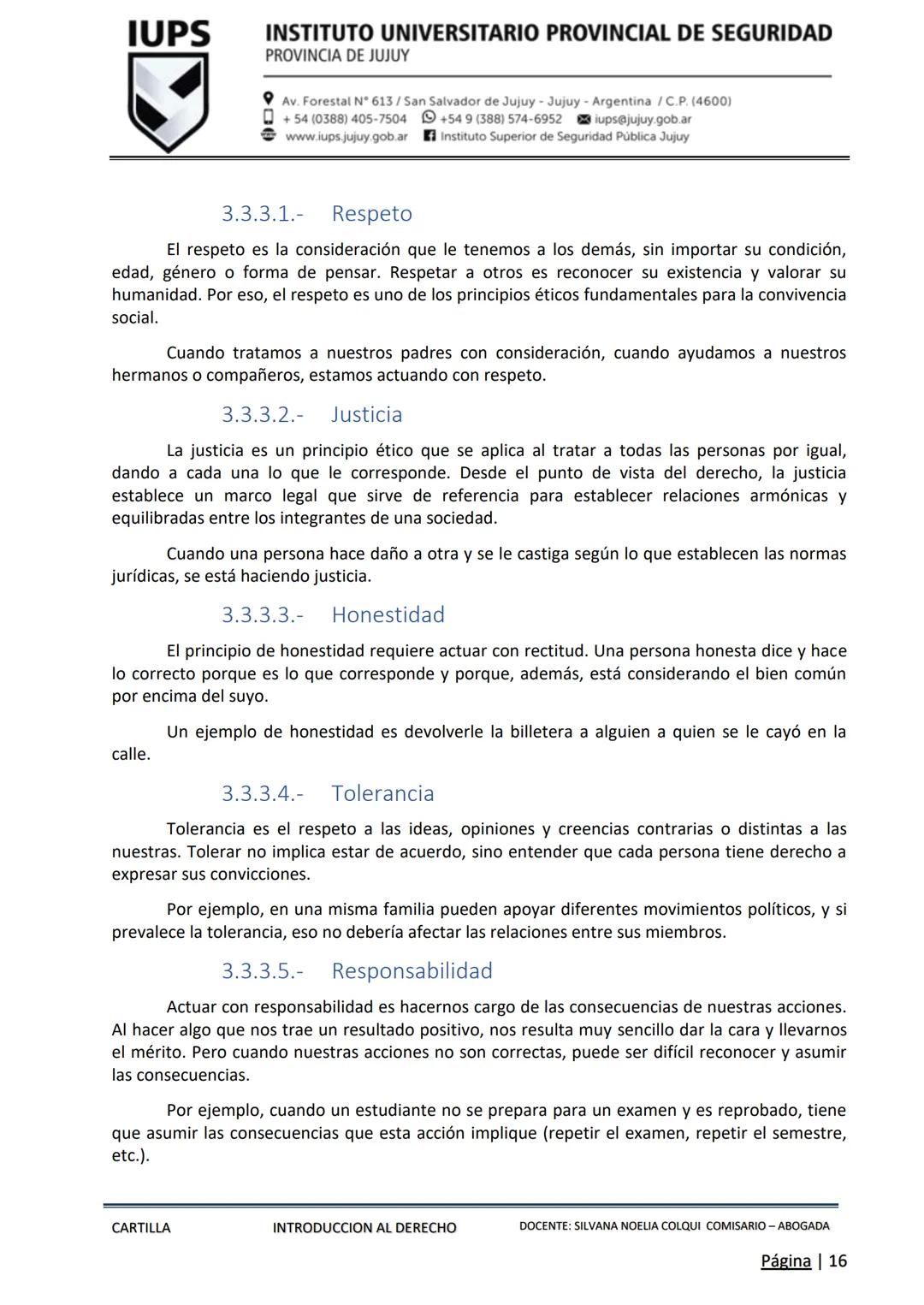 PROCESO DE ADMISIÓN 2025 - ΕΤΑΡΑ INTELECTUAL
IUPS
INSTITUTO UNIVERSITARIO
PROVINCIAL DE SEGURIDAD
PROVINCIA DE JUJUY
CARTILLA
INTRODUCCIO