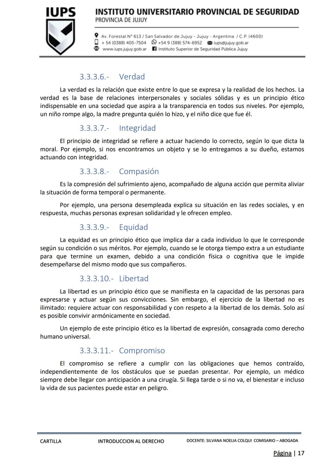 PROCESO DE ADMISIÓN 2025 - ΕΤΑΡΑ INTELECTUAL
IUPS
INSTITUTO UNIVERSITARIO
PROVINCIAL DE SEGURIDAD
PROVINCIA DE JUJUY
CARTILLA
INTRODUCCIO