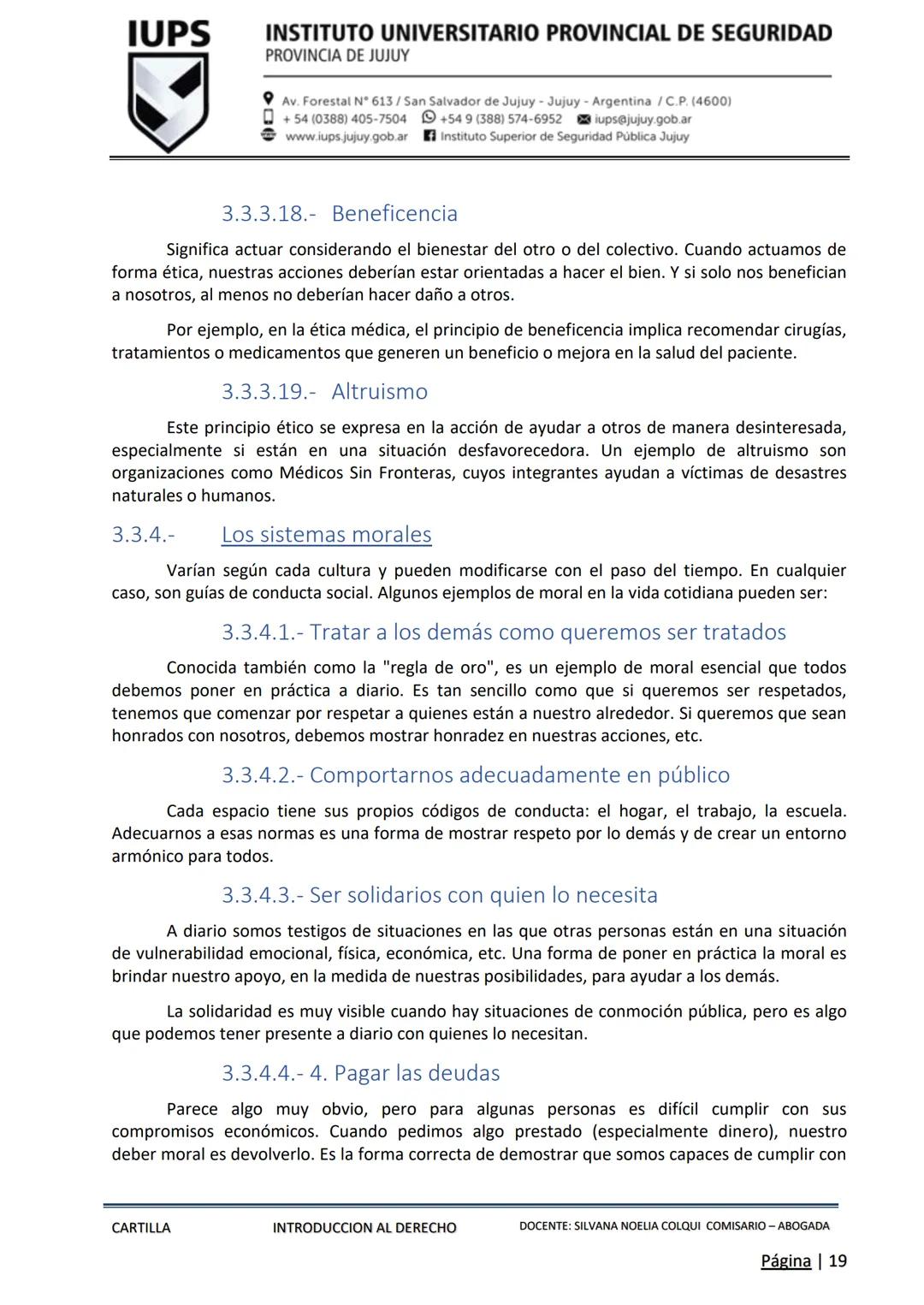 PROCESO DE ADMISIÓN 2025 - ΕΤΑΡΑ INTELECTUAL
IUPS
INSTITUTO UNIVERSITARIO
PROVINCIAL DE SEGURIDAD
PROVINCIA DE JUJUY
CARTILLA
INTRODUCCIO