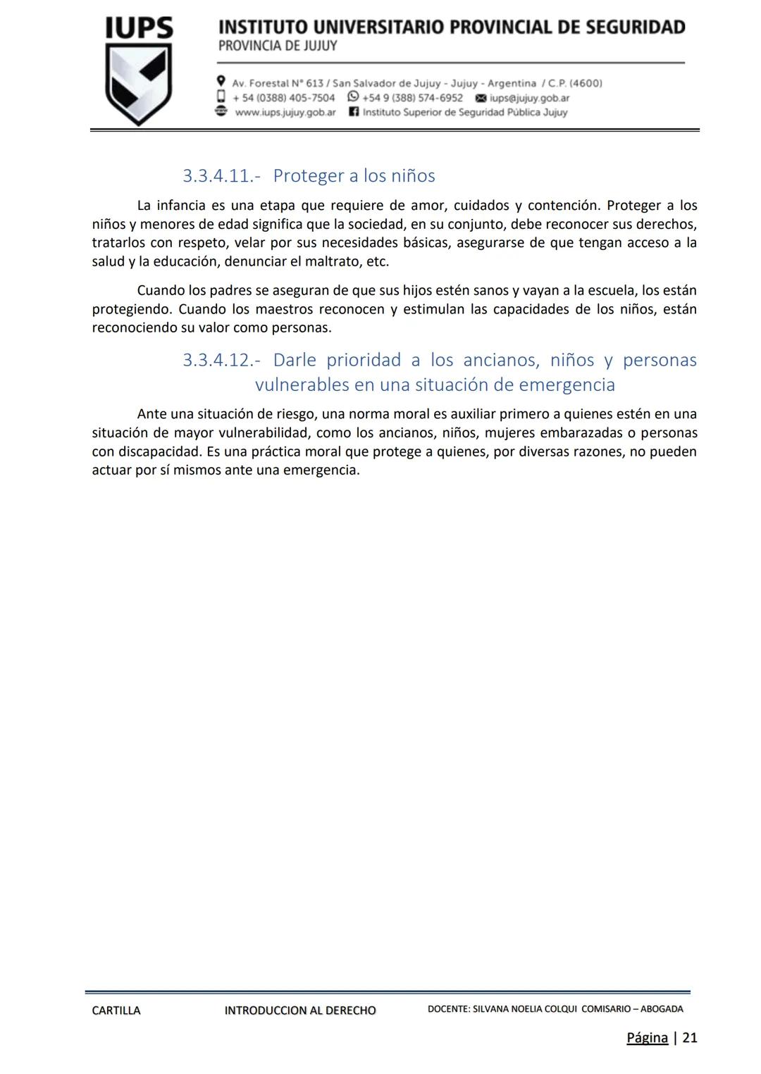 PROCESO DE ADMISIÓN 2025 - ΕΤΑΡΑ INTELECTUAL
IUPS
INSTITUTO UNIVERSITARIO
PROVINCIAL DE SEGURIDAD
PROVINCIA DE JUJUY
CARTILLA
INTRODUCCIO