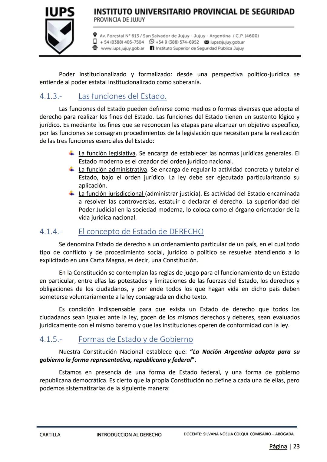 PROCESO DE ADMISIÓN 2025 - ΕΤΑΡΑ INTELECTUAL
IUPS
INSTITUTO UNIVERSITARIO
PROVINCIAL DE SEGURIDAD
PROVINCIA DE JUJUY
CARTILLA
INTRODUCCIO