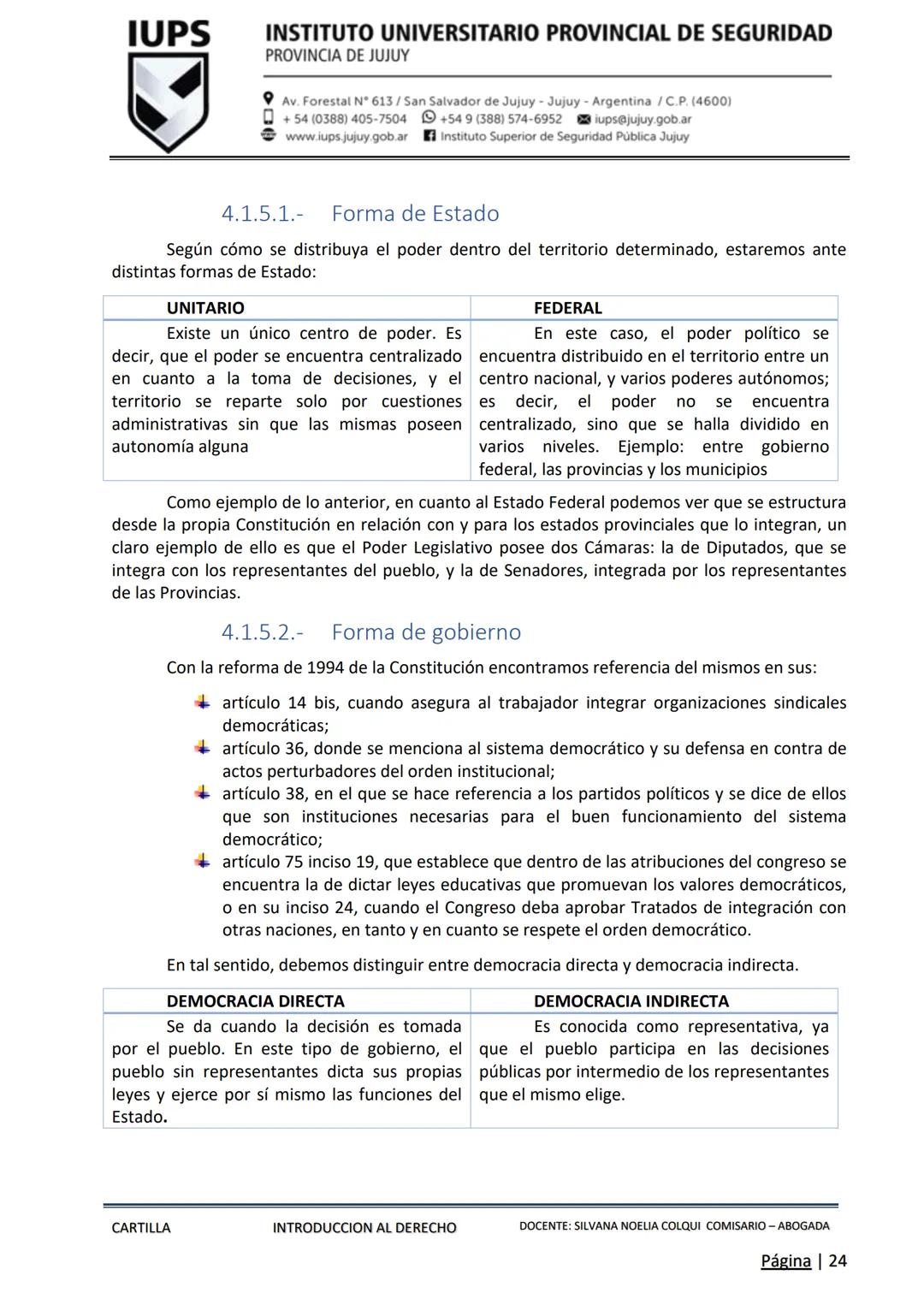 PROCESO DE ADMISIÓN 2025 - ΕΤΑΡΑ INTELECTUAL
IUPS
INSTITUTO UNIVERSITARIO
PROVINCIAL DE SEGURIDAD
PROVINCIA DE JUJUY
CARTILLA
INTRODUCCIO