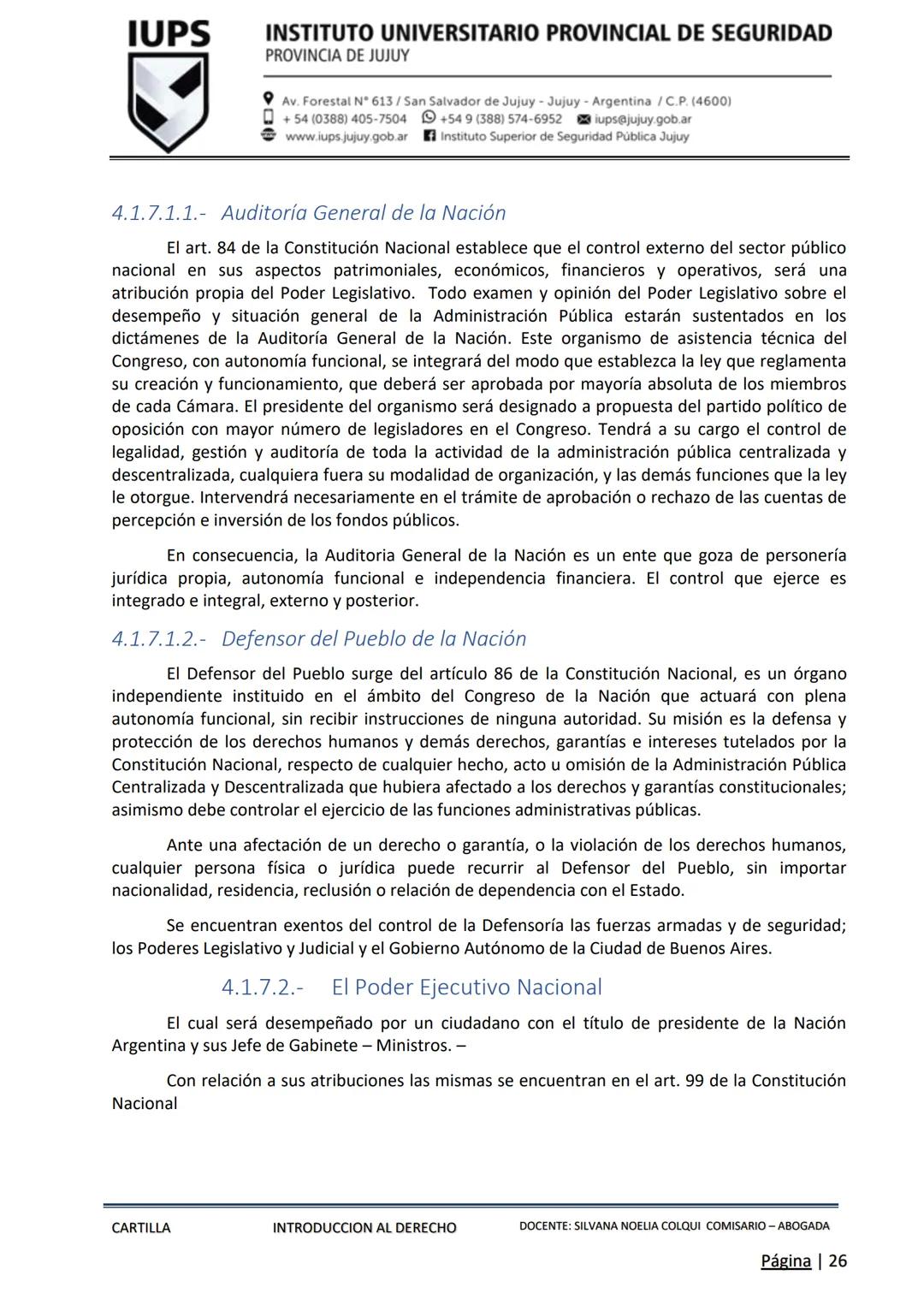 PROCESO DE ADMISIÓN 2025 - ΕΤΑΡΑ INTELECTUAL
IUPS
INSTITUTO UNIVERSITARIO
PROVINCIAL DE SEGURIDAD
PROVINCIA DE JUJUY
CARTILLA
INTRODUCCIO