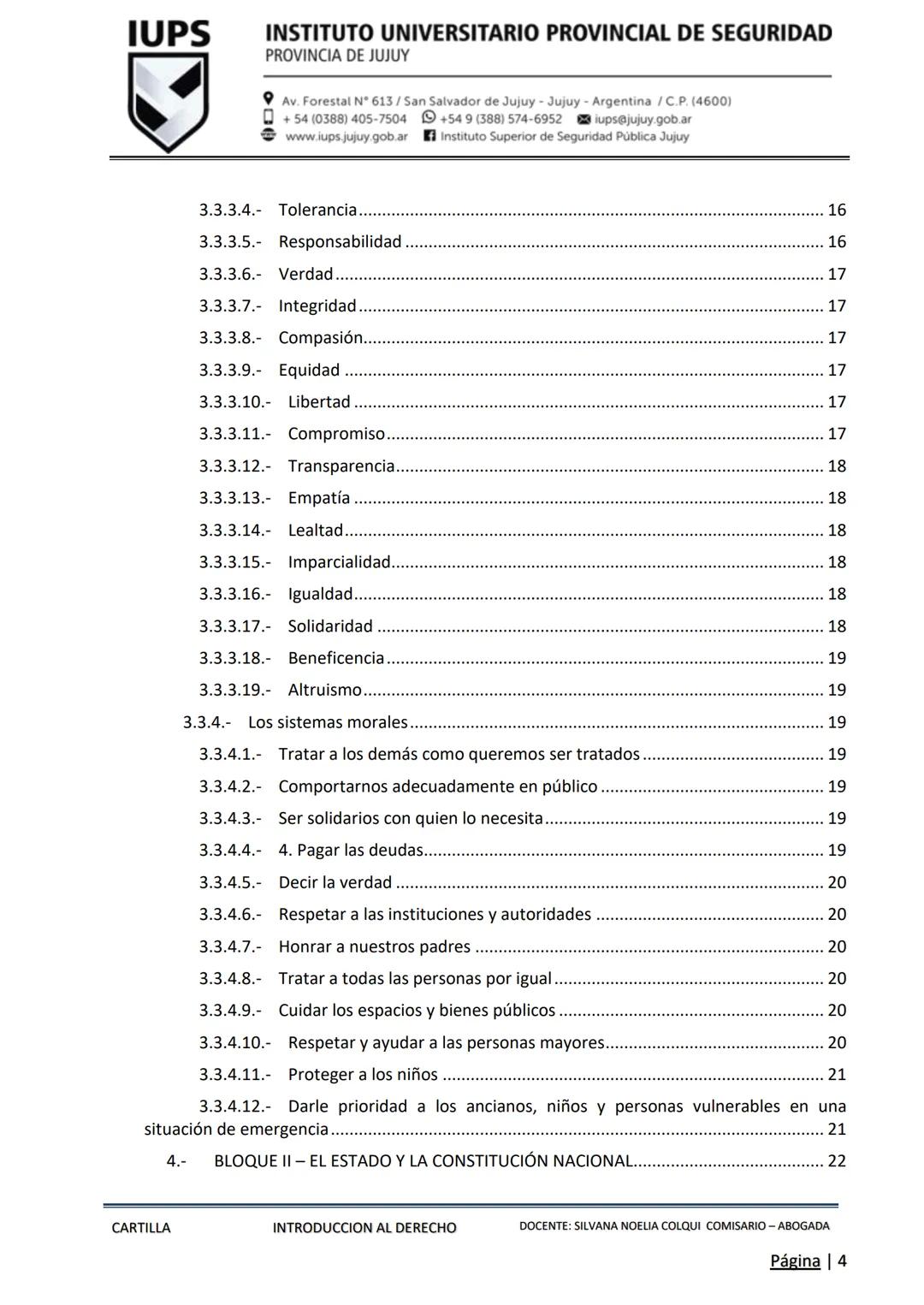 PROCESO DE ADMISIÓN 2025 - ΕΤΑΡΑ INTELECTUAL
IUPS
INSTITUTO UNIVERSITARIO
PROVINCIAL DE SEGURIDAD
PROVINCIA DE JUJUY
CARTILLA
INTRODUCCIO