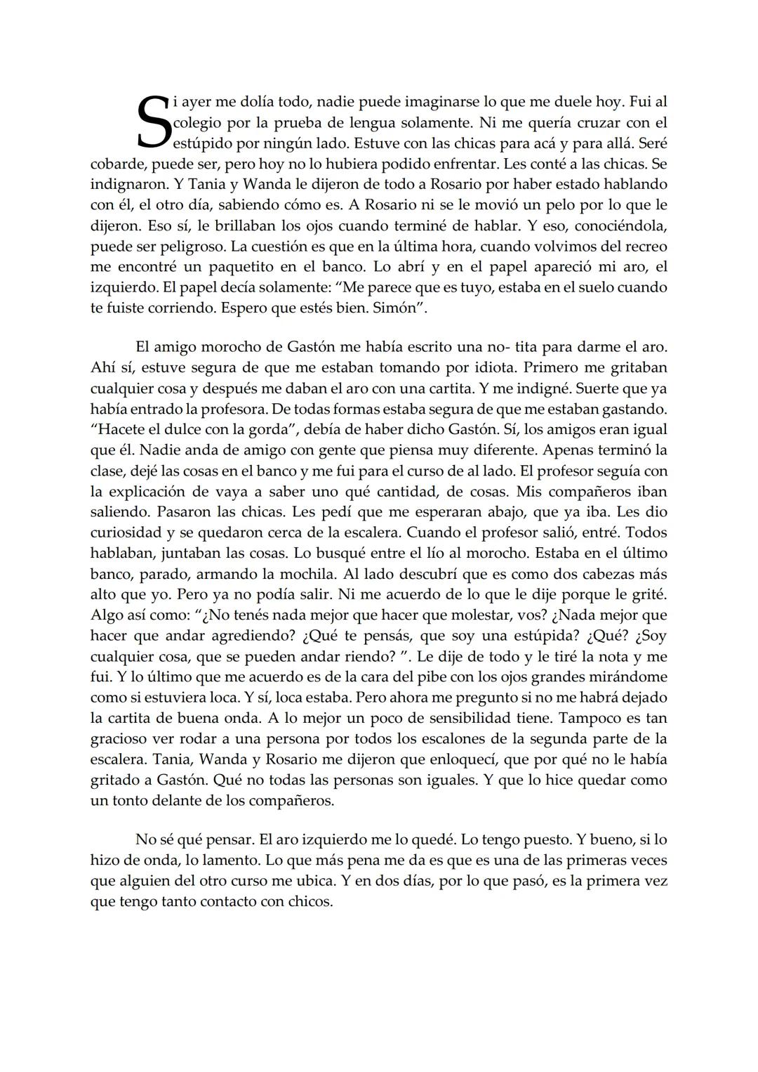 EL BARCO
Rafaela
Mariana Furiasse
PREMIO EL BARCO DE VAPOR
DE VAPOR
sm # Rafaela
Mariana Furiasse L
os kilos me pesan. No tanto como me pes