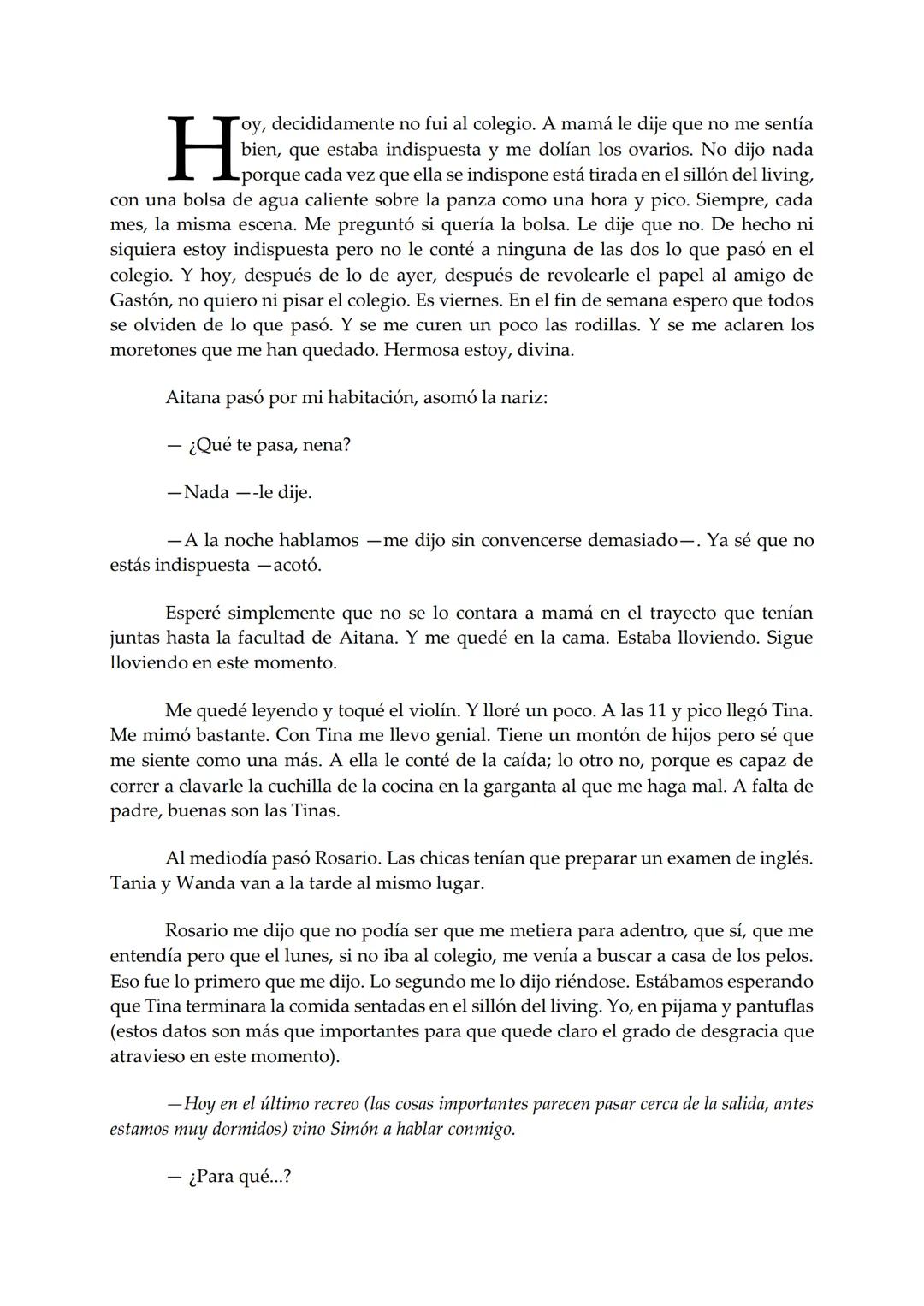 EL BARCO
Rafaela
Mariana Furiasse
PREMIO EL BARCO DE VAPOR
DE VAPOR
sm # Rafaela
Mariana Furiasse L
os kilos me pesan. No tanto como me pes
