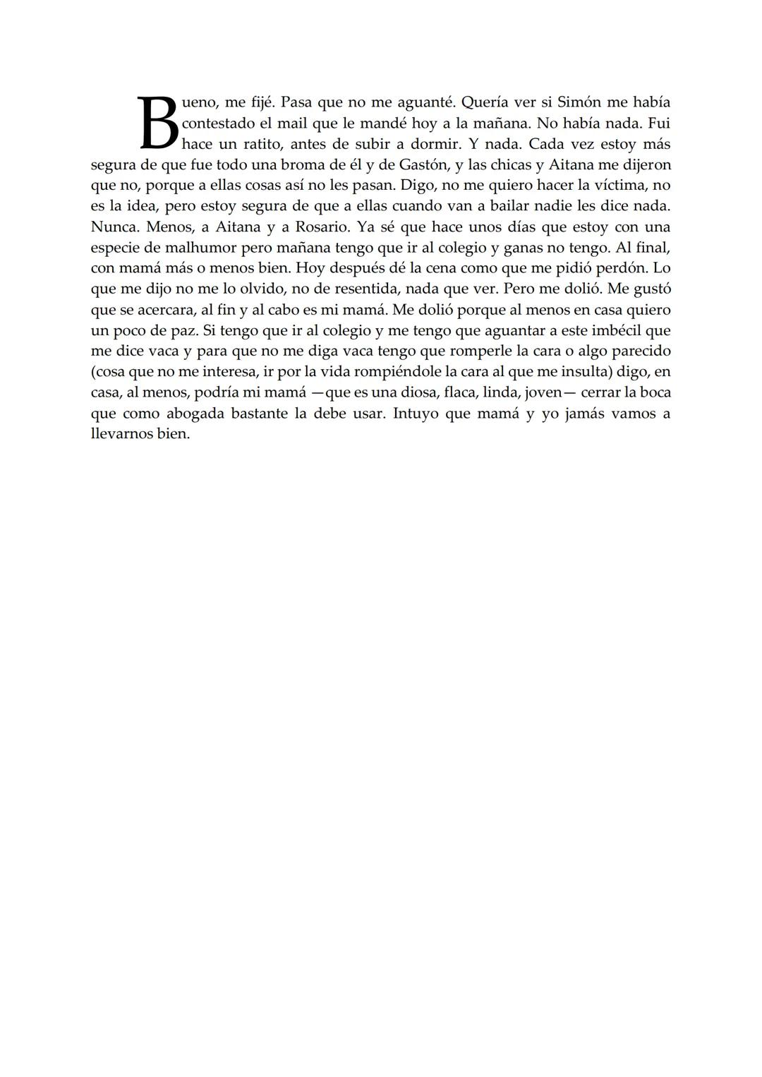 EL BARCO
Rafaela
Mariana Furiasse
PREMIO EL BARCO DE VAPOR
DE VAPOR
sm # Rafaela
Mariana Furiasse L
os kilos me pesan. No tanto como me pes