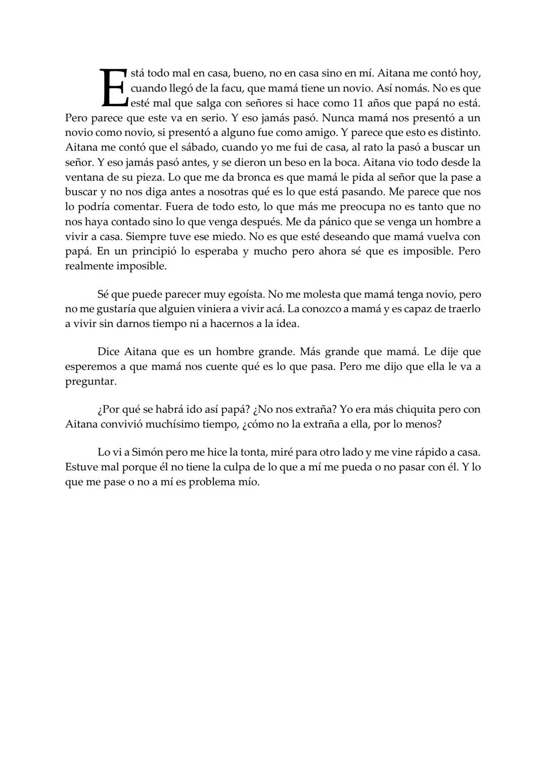 EL BARCO
Rafaela
Mariana Furiasse
PREMIO EL BARCO DE VAPOR
DE VAPOR
sm # Rafaela
Mariana Furiasse L
os kilos me pesan. No tanto como me pes