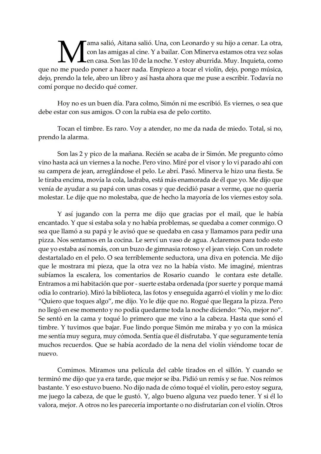 EL BARCO
Rafaela
Mariana Furiasse
PREMIO EL BARCO DE VAPOR
DE VAPOR
sm # Rafaela
Mariana Furiasse L
os kilos me pesan. No tanto como me pes