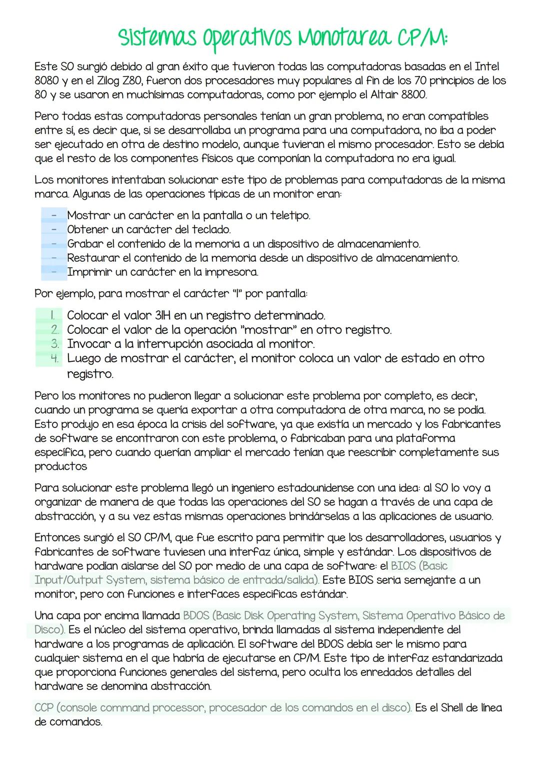 Sistemas Operativos
Unidad I INTRODUCCIÓN A LOS SISTEMAS OPERAIVOS:
¿Qué es un sistema operativo?
Un conjunto de programas que tienen como f