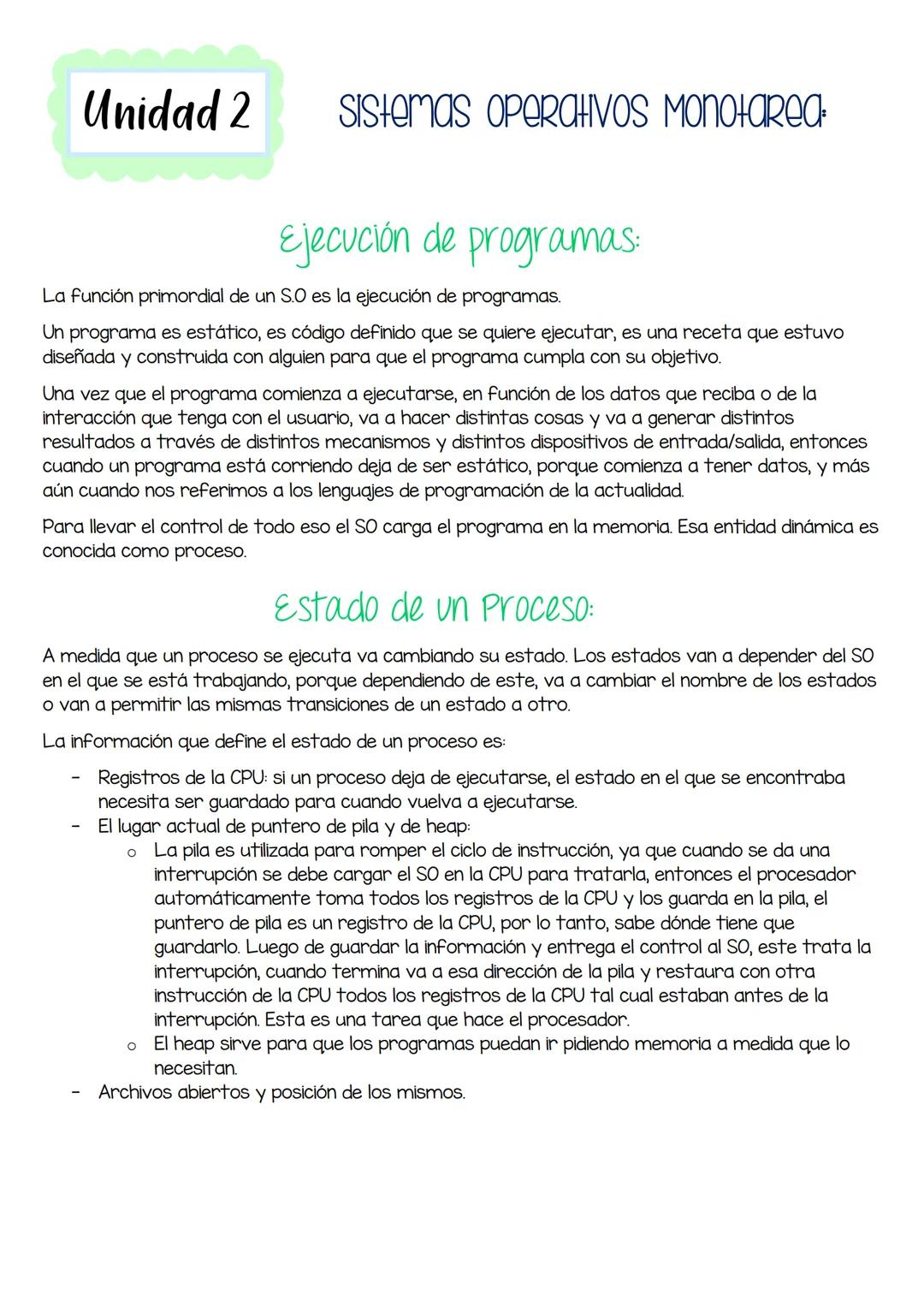 Sistemas Operativos
Unidad I INTRODUCCIÓN A LOS SISTEMAS OPERAIVOS:
¿Qué es un sistema operativo?
Un conjunto de programas que tienen como f