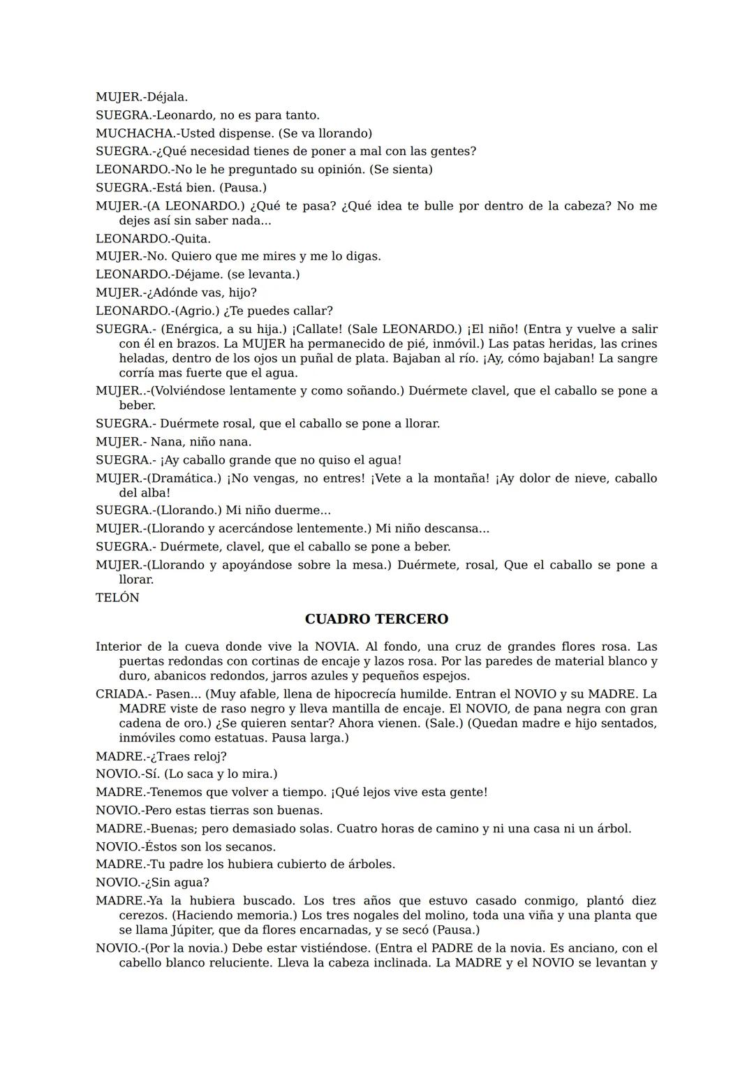 ## BODAS
DE SANGRE
FEDERICO
GARCÍA LORCA Federico Garcia Lorca
Bodas de Sangre
BajaLibros
.com
BajaLibros.com Bajalibros.com
Queda rigur