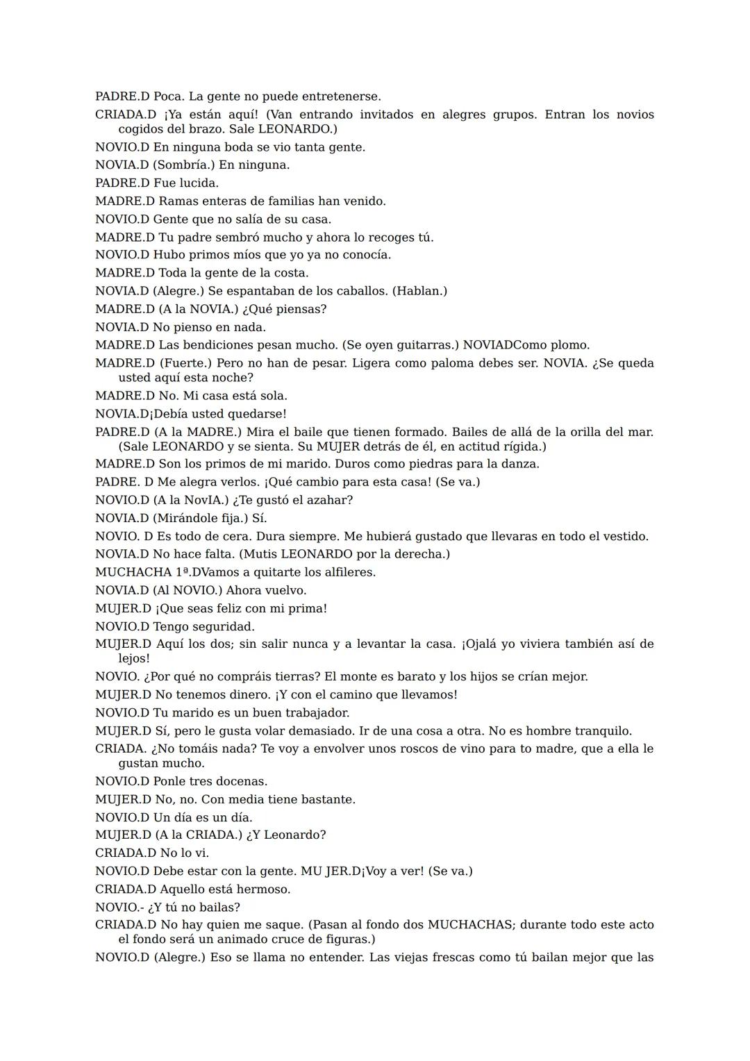 ## BODAS
DE SANGRE
FEDERICO
GARCÍA LORCA Federico Garcia Lorca
Bodas de Sangre
BajaLibros
.com
BajaLibros.com Bajalibros.com
Queda rigur