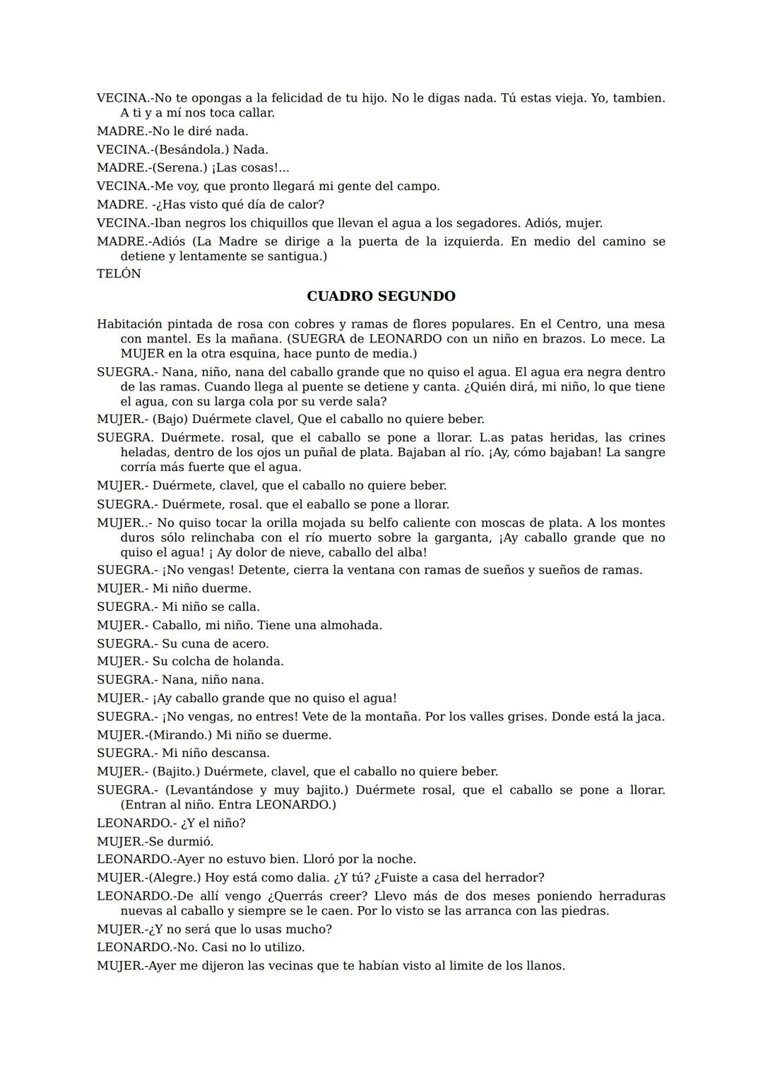 ## BODAS
DE SANGRE
FEDERICO
GARCÍA LORCA Federico Garcia Lorca
Bodas de Sangre
BajaLibros
.com
BajaLibros.com Bajalibros.com
Queda rigur