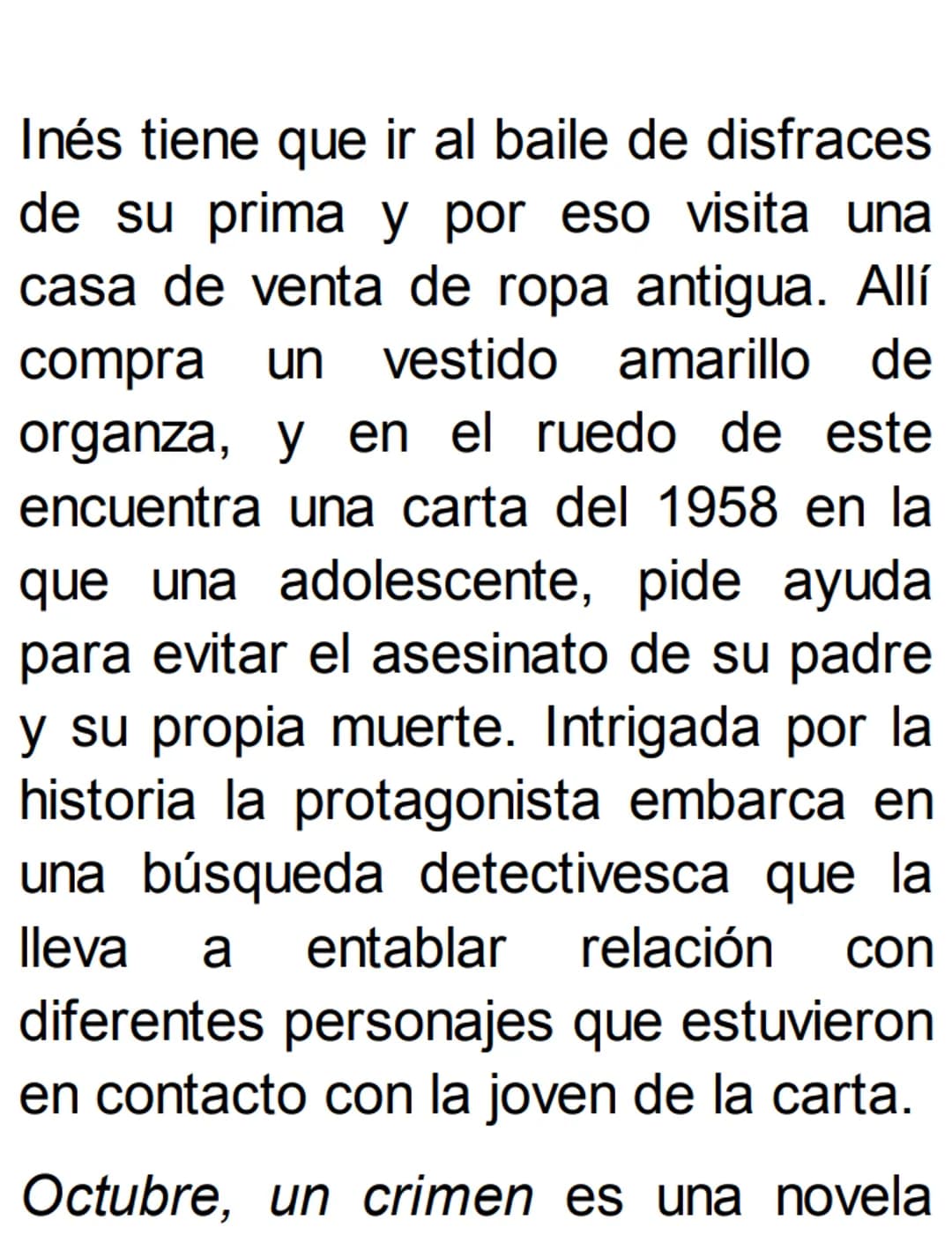 PREMIO EL BARCO DE VAPOR
EL BARCO
100000000 1000
DE VAPOR
Octubre,
un crimen
Norma Huidobro
ESPA
PDF Inés tiene que ir al baile de di