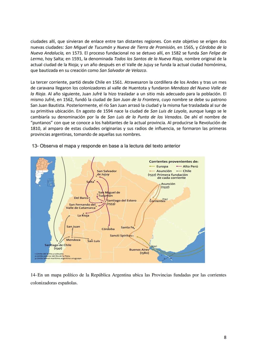 AREA CURRICULAR: HISTORIA
DOCENTES: Mario Solar.
CURSOS: 2 año
GUIA PEDAGOGICA N° 6
TEMA: CONQUISTA DE AMÉRICA
Actividades:
1) Observa
