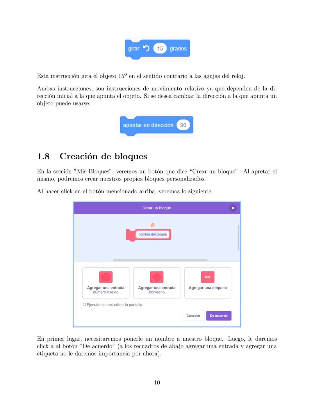 Scratch
Grau Marianela Clara & Barletta Luciano
February 7, 2024 # Índice
1 Introducción 3
1.1 ¿Qué es Scratch? 3
1.2 Ejemplos de proyect