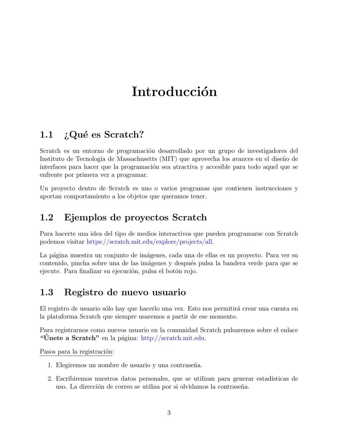 Scratch
Grau Marianela Clara & Barletta Luciano
February 7, 2024 # Índice
1 Introducción 3
1.1 ¿Qué es Scratch? 3
1.2 Ejemplos de proyect