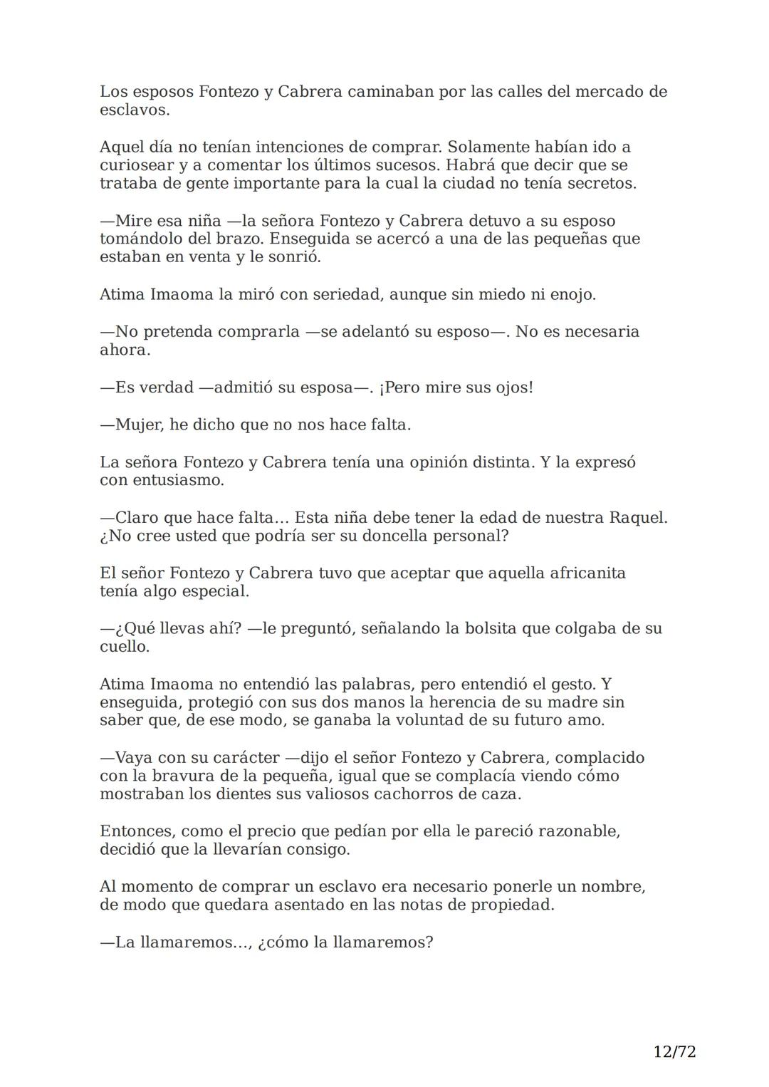 # El espejo africano
Liliana Bodoc
1/72 Esta es la historia de un espejo que va enlazando el destino de distintas
personas en distintos lu