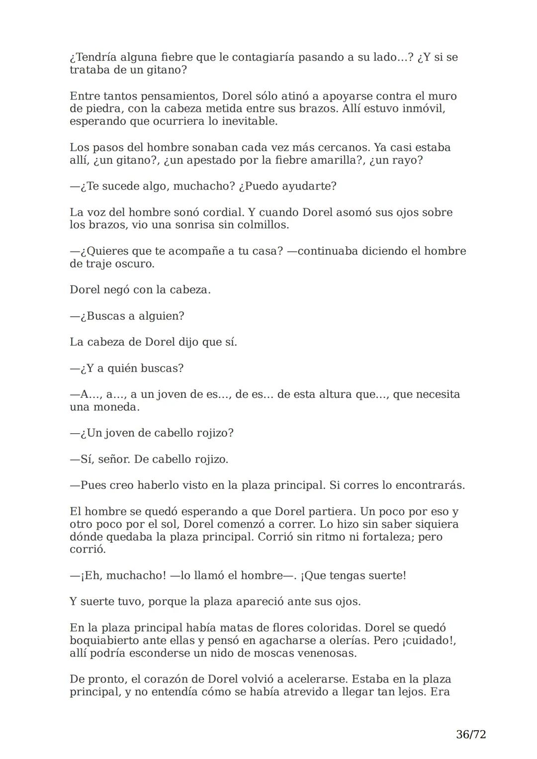 # El espejo africano
Liliana Bodoc
1/72 Esta es la historia de un espejo que va enlazando el destino de distintas
personas en distintos lu
