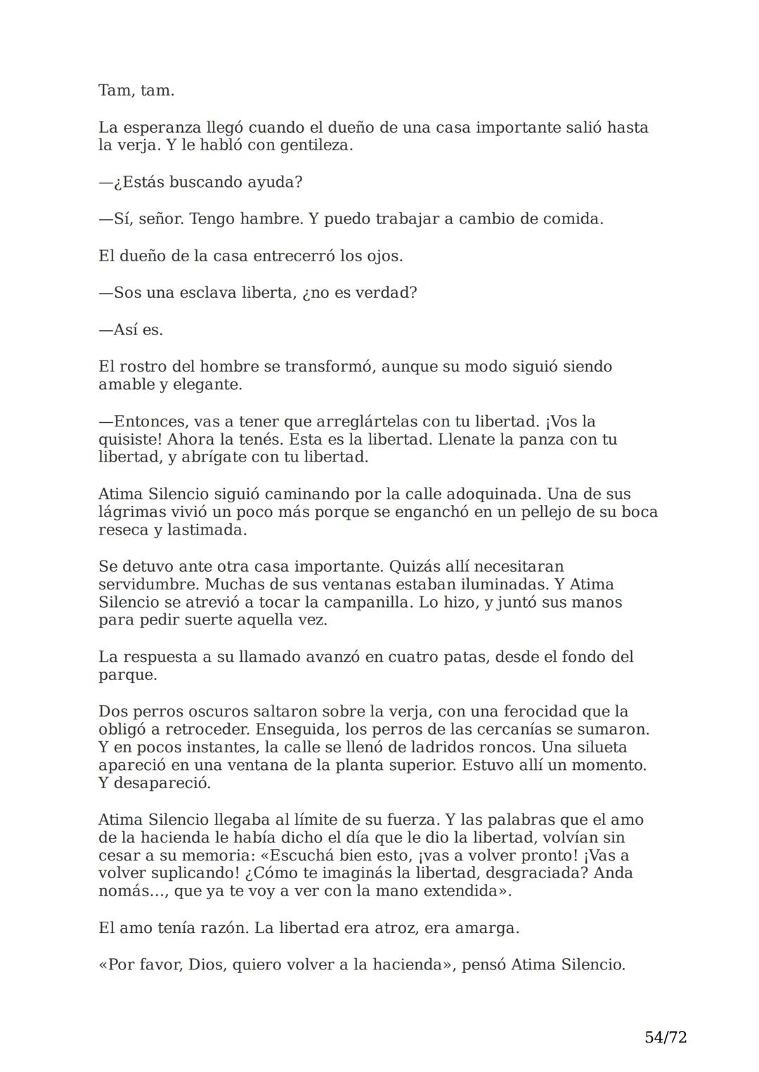 # El espejo africano
Liliana Bodoc
1/72 Esta es la historia de un espejo que va enlazando el destino de distintas
personas en distintos lu