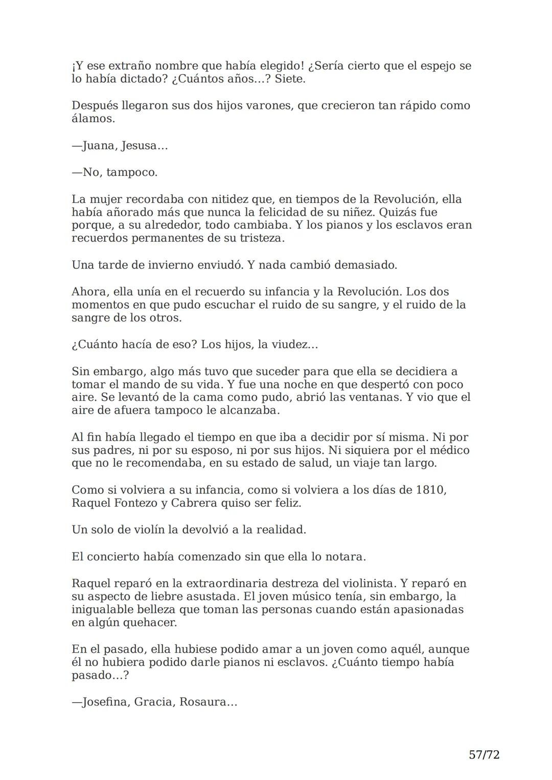 # El espejo africano
Liliana Bodoc
1/72 Esta es la historia de un espejo que va enlazando el destino de distintas
personas en distintos lu