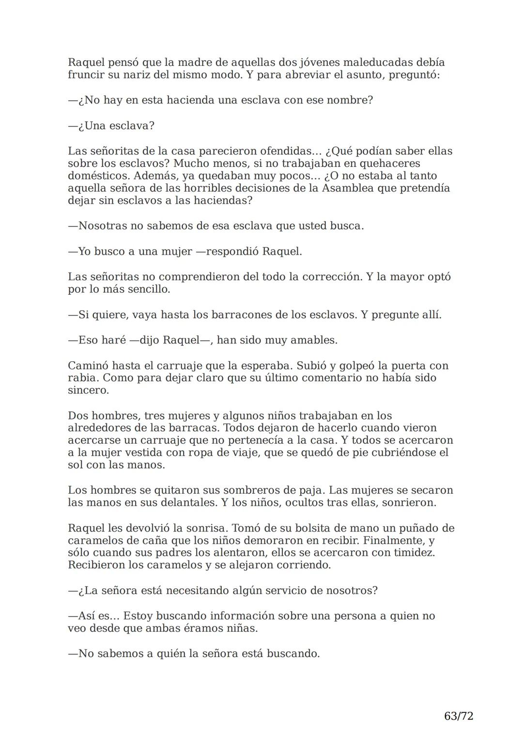 # El espejo africano
Liliana Bodoc
1/72 Esta es la historia de un espejo que va enlazando el destino de distintas
personas en distintos lu
