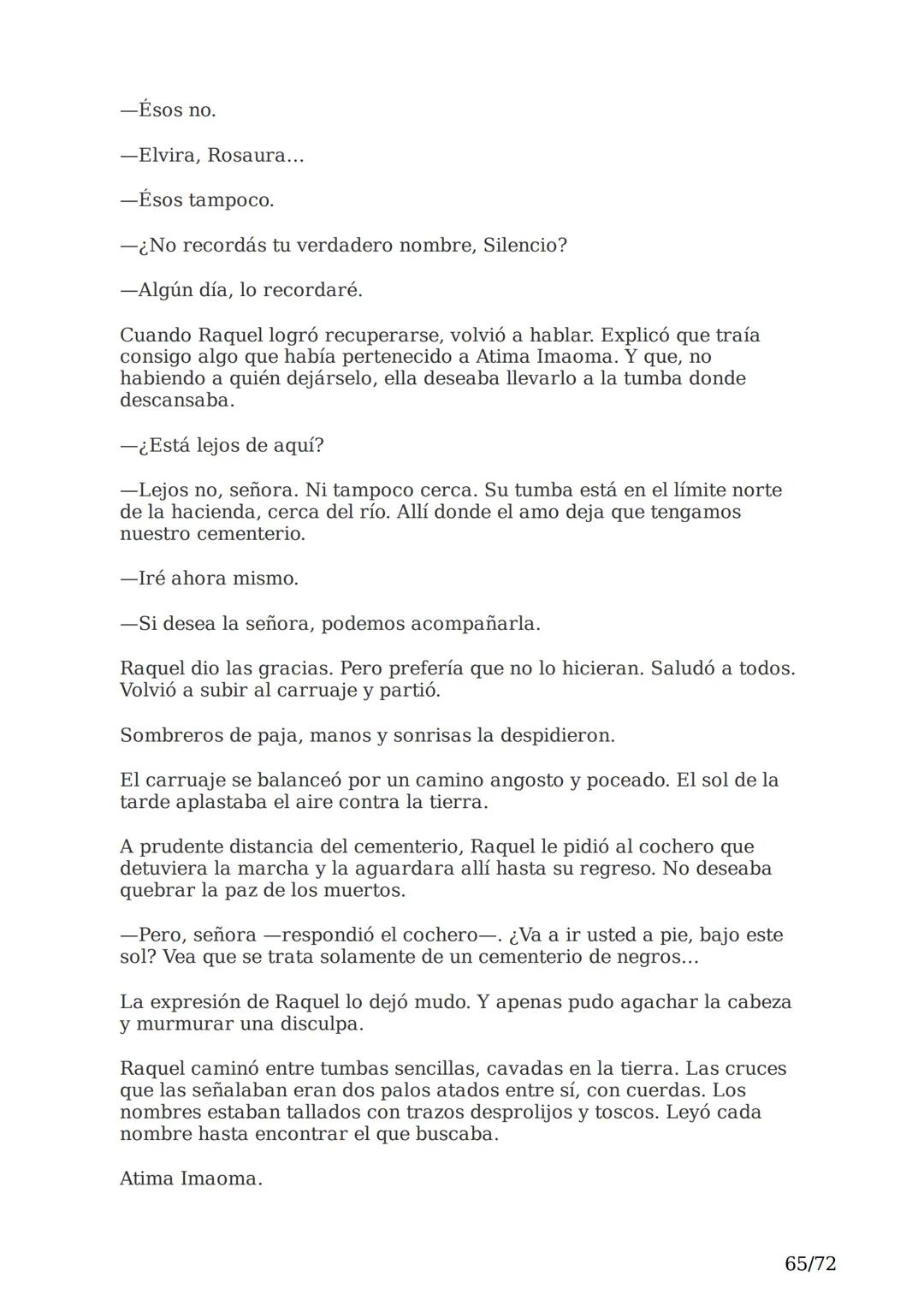 # El espejo africano
Liliana Bodoc
1/72 Esta es la historia de un espejo que va enlazando el destino de distintas
personas en distintos lu