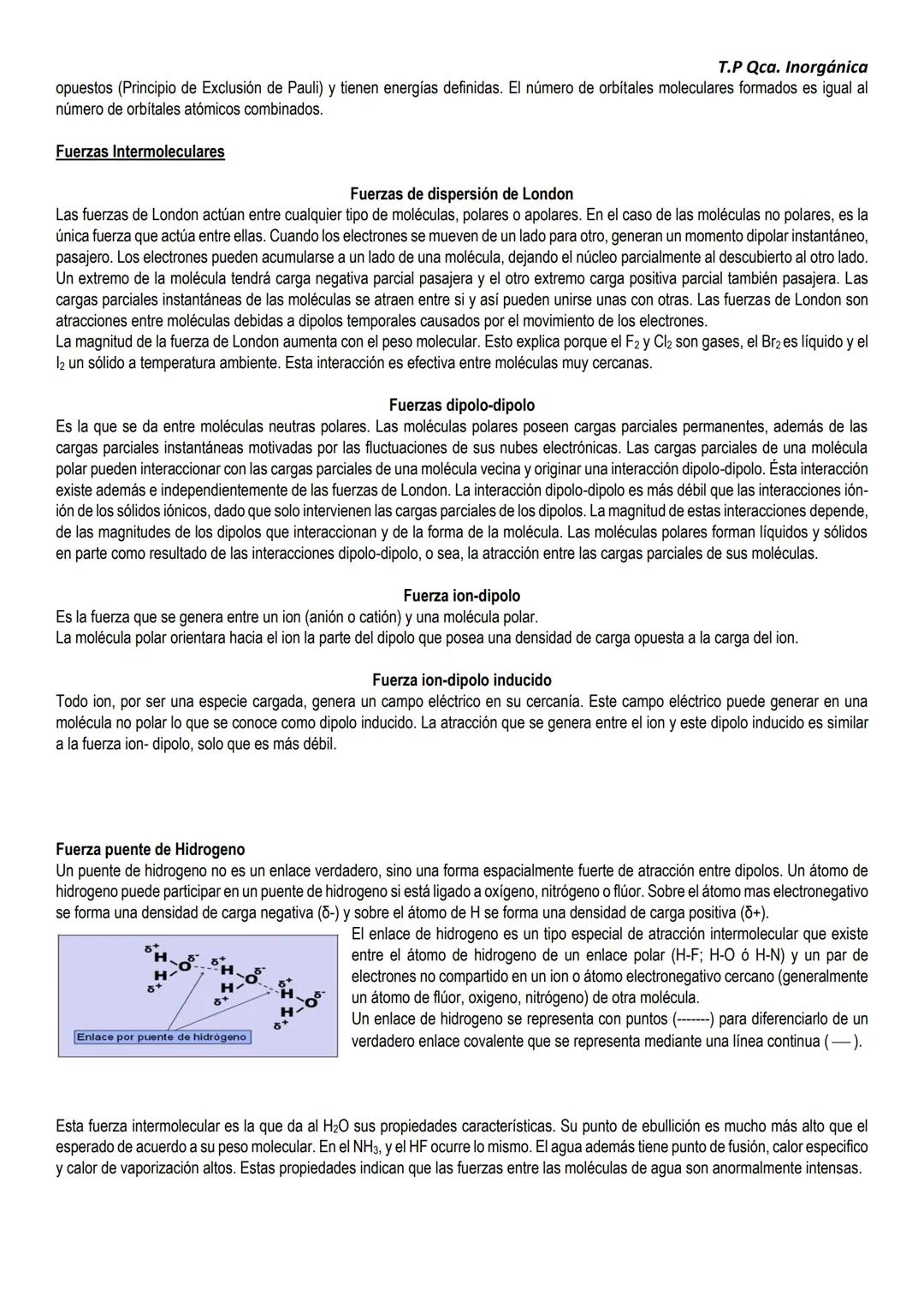 T.P Qca. Inorgánica
Trabajo Practico N°3: Uniones Químicas- Propiedades de las sustancias
Nombre:
Objetivos:
- Observar las distintas caract