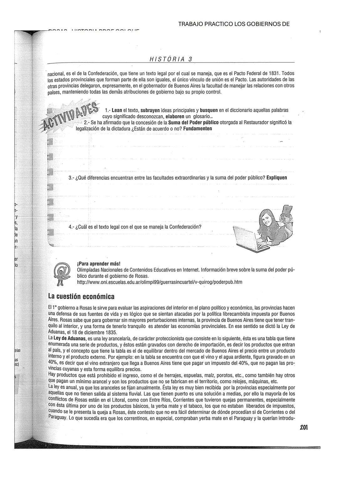 # ROSAS. HISTORIA PROF COLQUE
TRABAJO PRACTICO LOS GOBIERNOS DE
HISTORIA 3
Juan Manuel de Rosas
JUAN M. DE ROSAS
1er GOBIERNO
2 do GOB