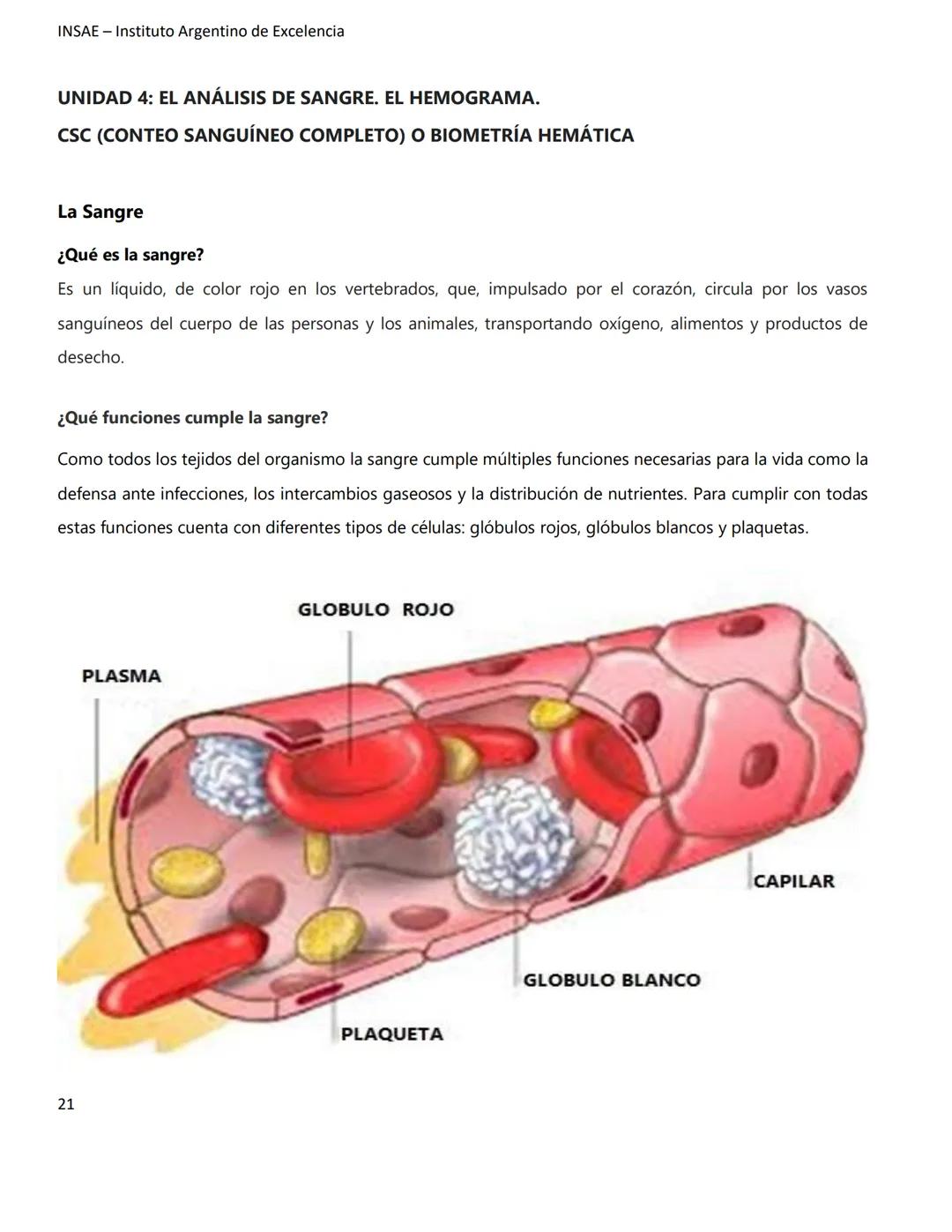 INSAE – Instituto Argentino de Excelencia
# MANUAL DEL CURSO
# EXTRACCIONISTA DE
# LABORATORIO CLINICO
1 INSAE - Instituto Argentino d