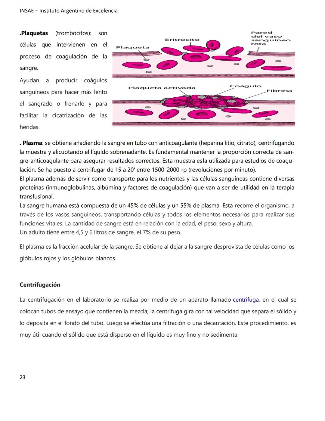 INSAE – Instituto Argentino de Excelencia
# MANUAL DEL CURSO
# EXTRACCIONISTA DE
# LABORATORIO CLINICO
1 INSAE - Instituto Argentino d