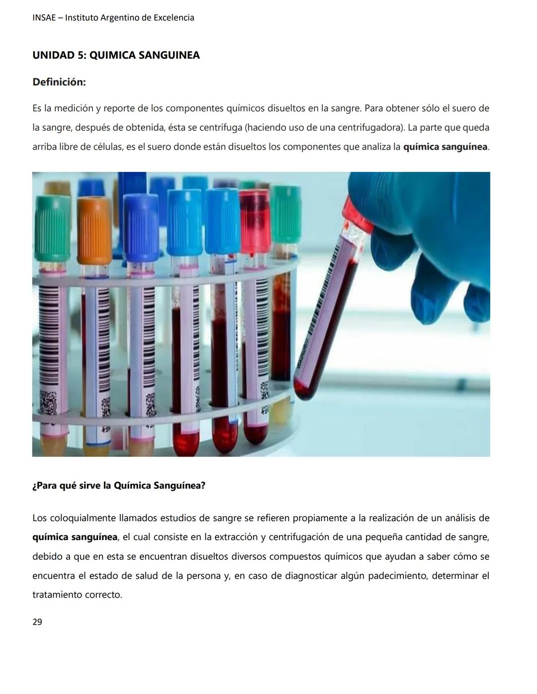 INSAE – Instituto Argentino de Excelencia
# MANUAL DEL CURSO
# EXTRACCIONISTA DE
# LABORATORIO CLINICO
1 INSAE - Instituto Argentino d