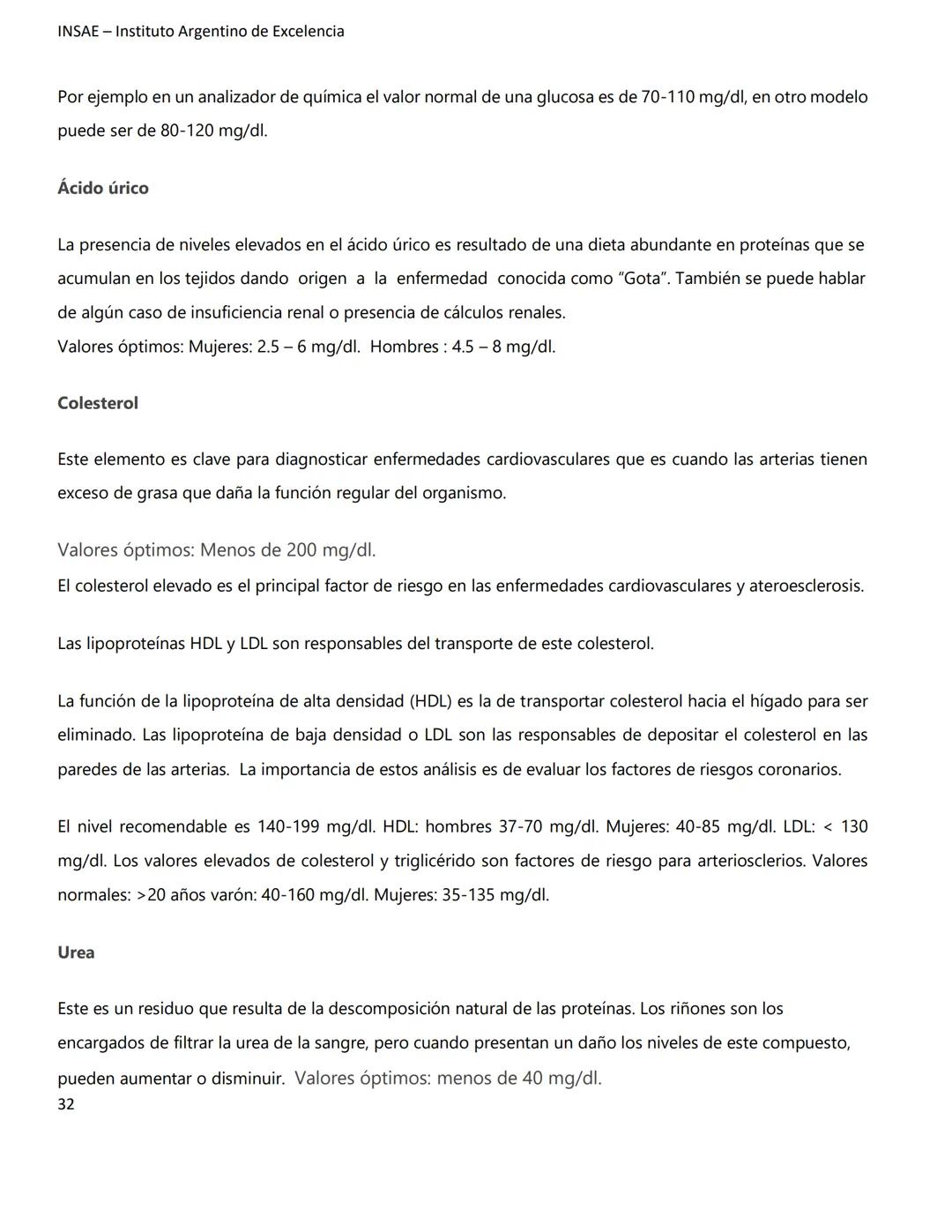 INSAE – Instituto Argentino de Excelencia
# MANUAL DEL CURSO
# EXTRACCIONISTA DE
# LABORATORIO CLINICO
1 INSAE - Instituto Argentino d