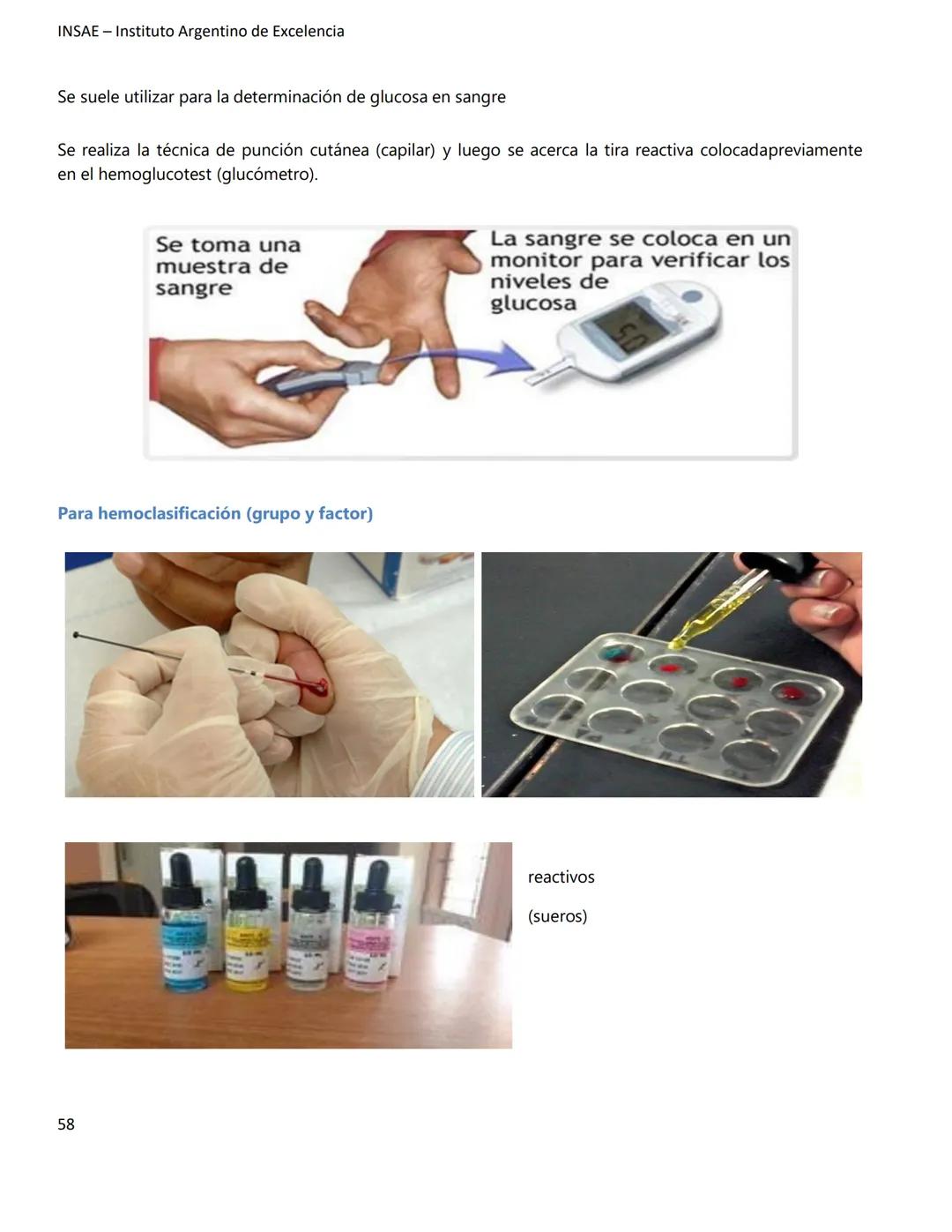 INSAE – Instituto Argentino de Excelencia
# MANUAL DEL CURSO
# EXTRACCIONISTA DE
# LABORATORIO CLINICO
1 INSAE - Instituto Argentino d