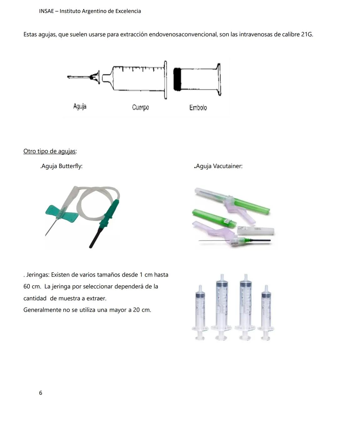 INSAE – Instituto Argentino de Excelencia
# MANUAL DEL CURSO
# EXTRACCIONISTA DE
# LABORATORIO CLINICO
1 INSAE - Instituto Argentino d