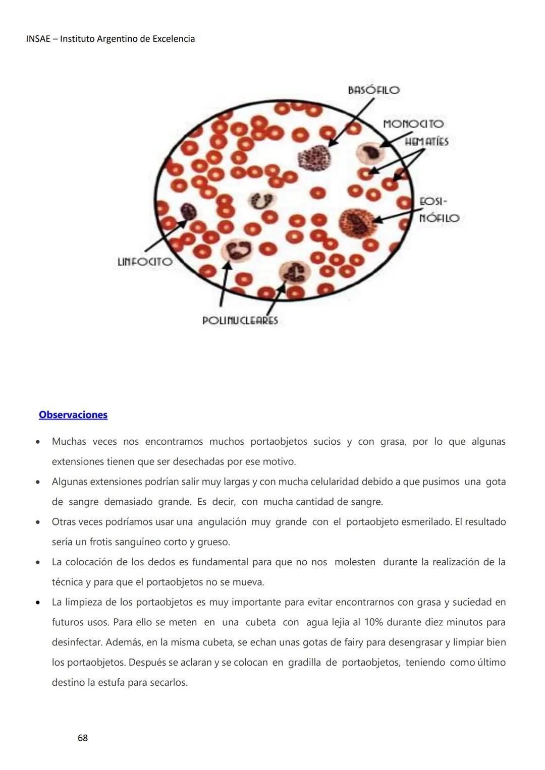 INSAE – Instituto Argentino de Excelencia
# MANUAL DEL CURSO
# EXTRACCIONISTA DE
# LABORATORIO CLINICO
1 INSAE - Instituto Argentino d
