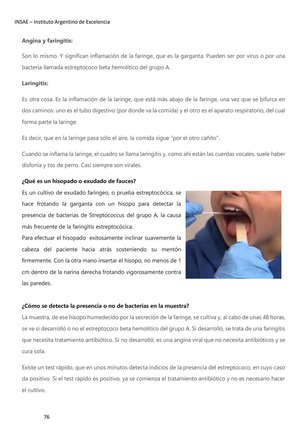 INSAE – Instituto Argentino de Excelencia
# MANUAL DEL CURSO
# EXTRACCIONISTA DE
# LABORATORIO CLINICO
1 INSAE - Instituto Argentino d