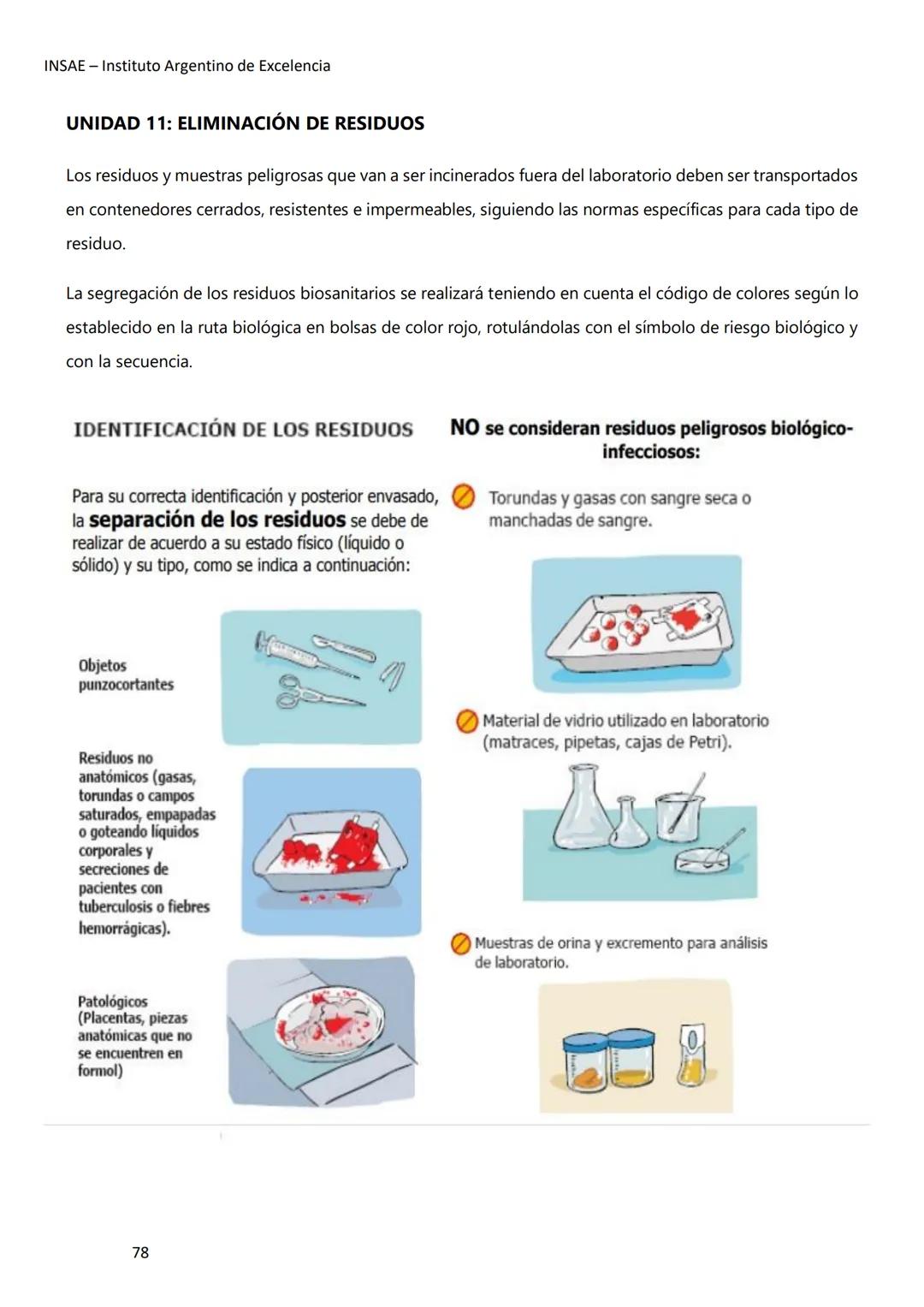 INSAE – Instituto Argentino de Excelencia
# MANUAL DEL CURSO
# EXTRACCIONISTA DE
# LABORATORIO CLINICO
1 INSAE - Instituto Argentino d