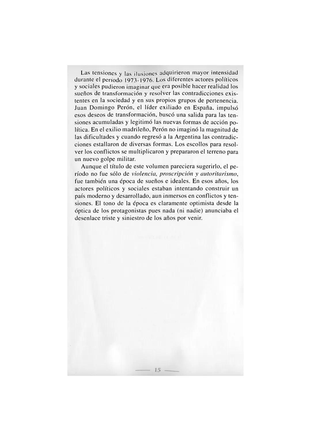 # NUEVA
# HISTORIA
# ARGENTINA
DIRECCIÓN DE TOMO
Daniel James
VIOLENCIA, PROSCRIPCIÓN
Y AUTORITARISMO (1955-1976)
MARIMON
NORLE HOTEL
GARAGE