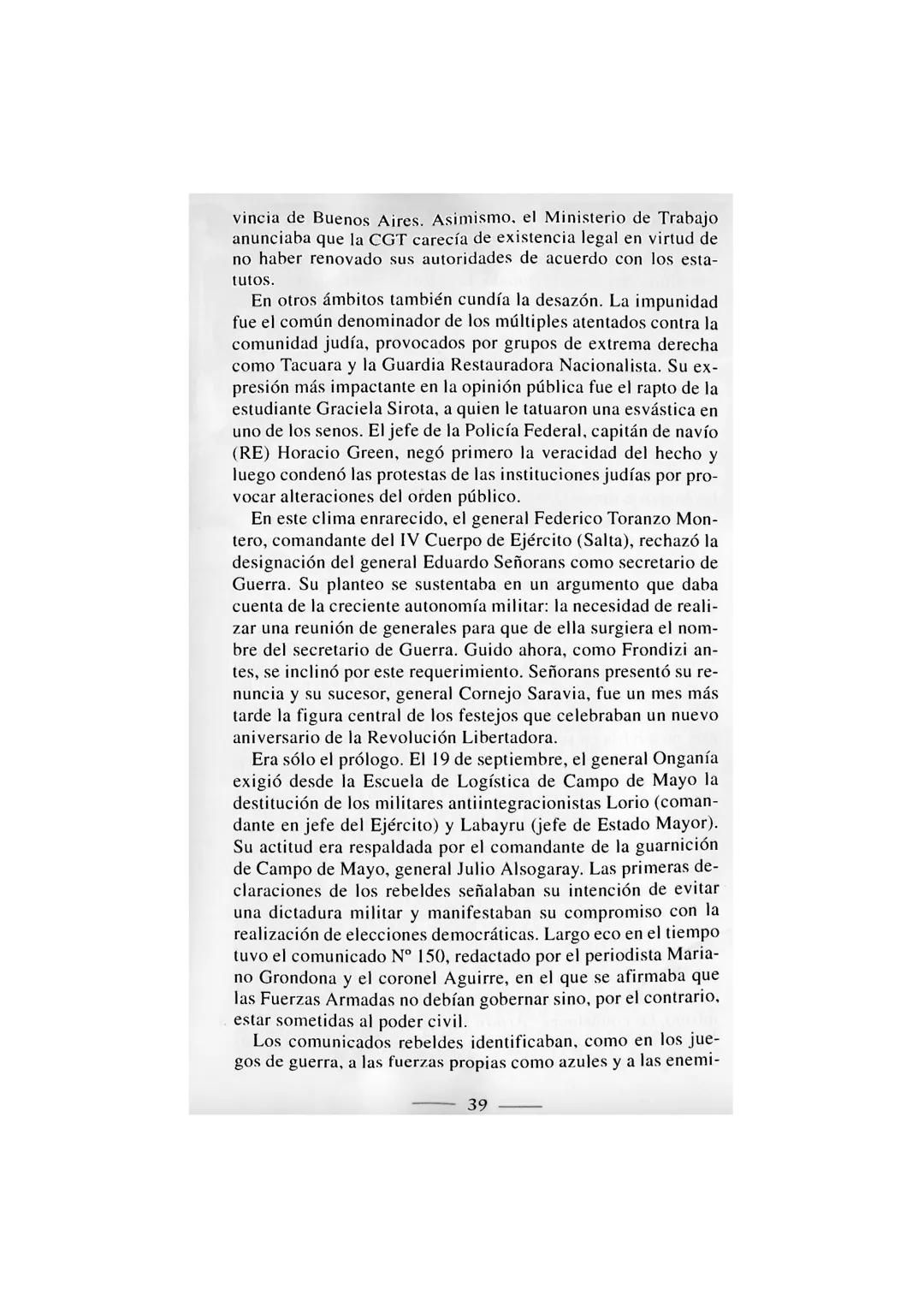 # NUEVA
# HISTORIA
# ARGENTINA
DIRECCIÓN DE TOMO
Daniel James
VIOLENCIA, PROSCRIPCIÓN
Y AUTORITARISMO (1955-1976)
MARIMON
NORLE HOTEL
GARAGE