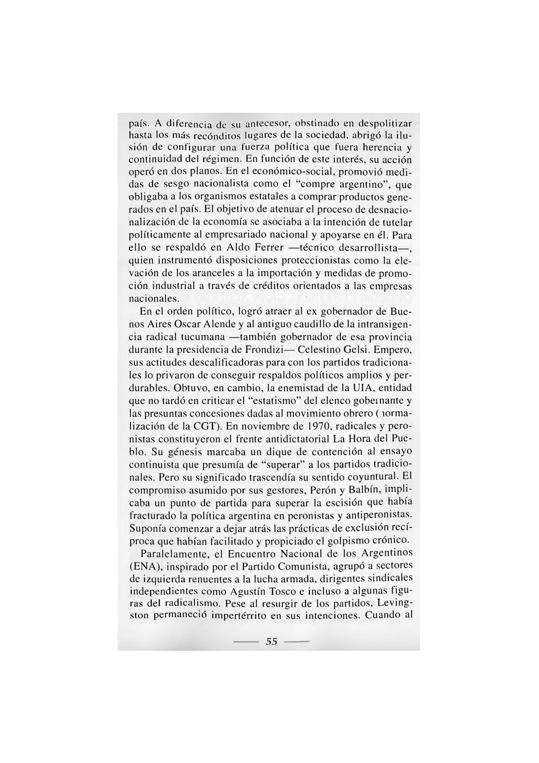# NUEVA
# HISTORIA
# ARGENTINA
DIRECCIÓN DE TOMO
Daniel James
VIOLENCIA, PROSCRIPCIÓN
Y AUTORITARISMO (1955-1976)
MARIMON
NORLE HOTEL
GARAGE