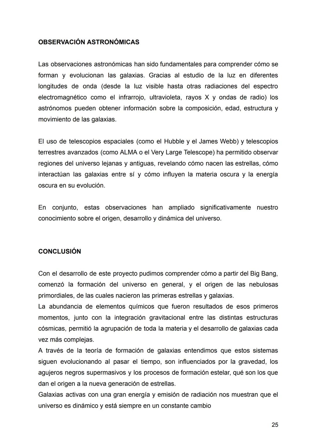 ESCUEL
ELA SECUNDARIA N°82
Calle Nuñes de Prado - Esquina Rivadavia - S/N - C.P 4740
FORMACIÓN Y EVOLUCIÓN
DE LAS GALAXIAS
CATEDRA: ASTRON