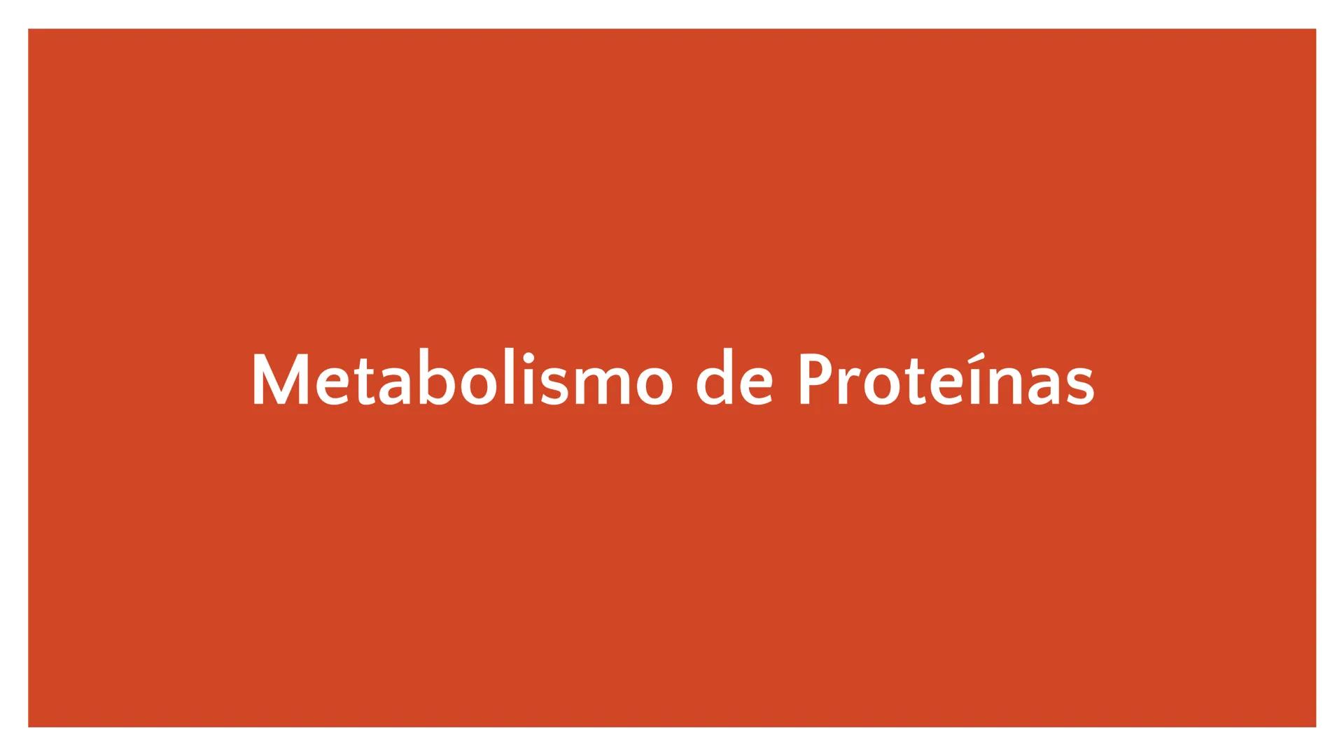 # Metabolismo de Proteínas # DIGESTIÓN DE PROTEÍNAS
Proteínas
con estructura
tridimensional # Proteína en estado nativo
# Polipéptido
# A