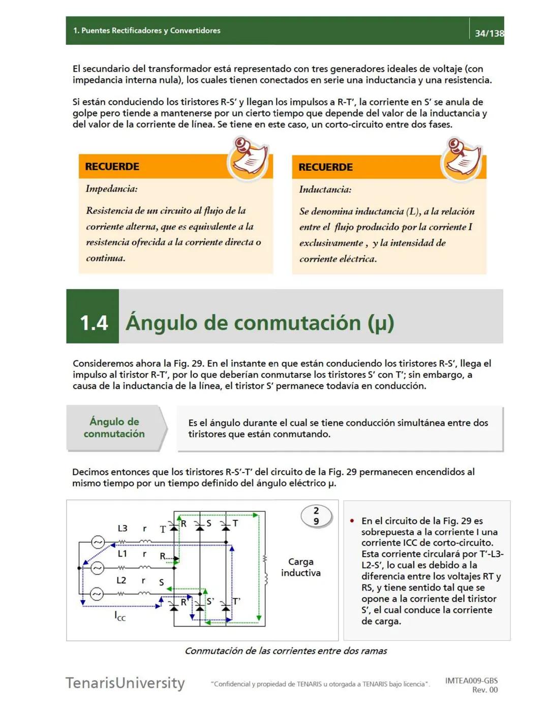 # 1. Puentes Rectificadores y Convertidores
21/138
## Diferencias entre convertidores y rectificadores
Las diferencias entre los puentes