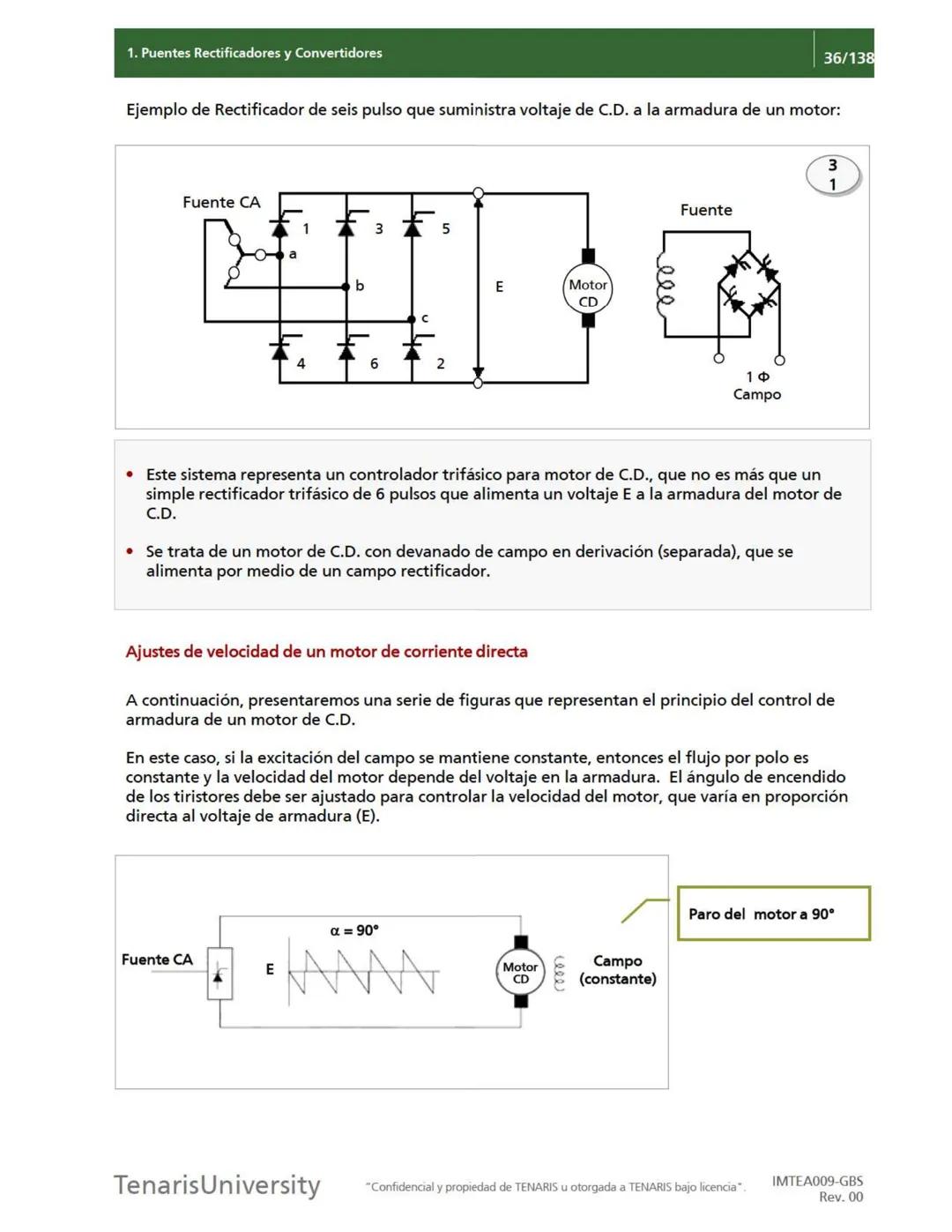 # 1. Puentes Rectificadores y Convertidores
21/138
## Diferencias entre convertidores y rectificadores
Las diferencias entre los puentes