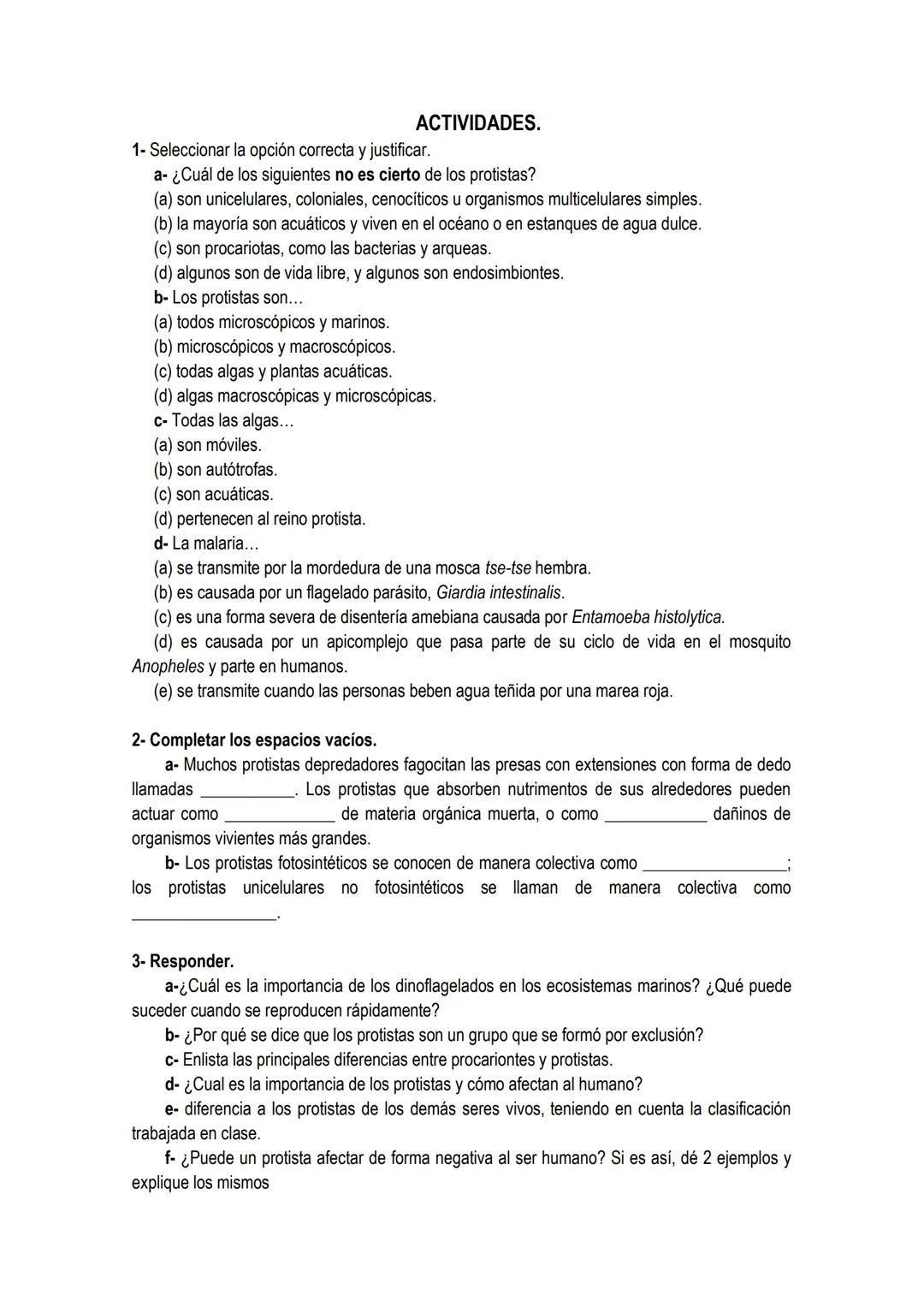 # UNIDAD 4 # DOMINIO ARQUEA y DOMINIO EUBACTERIA: constituidos por
células procariotas.
Los primeros organismos que habitaron la Tierra fue