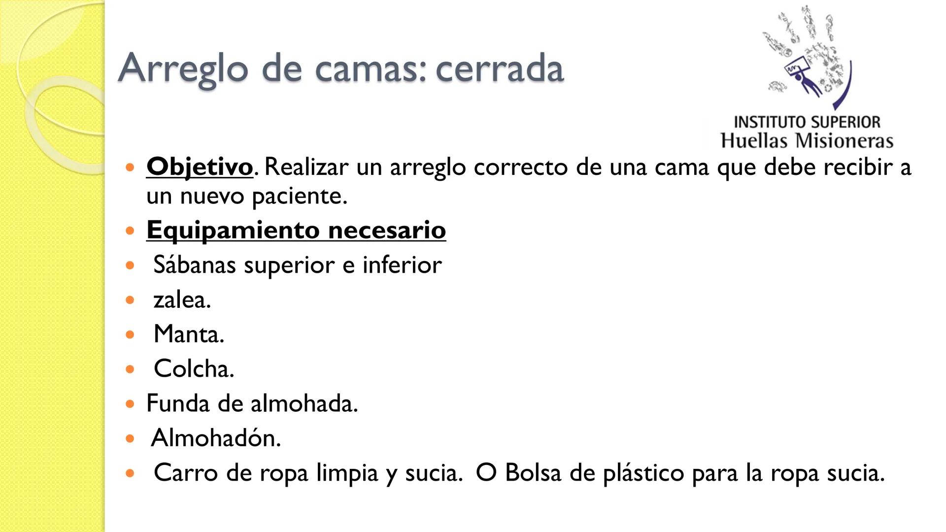 # 2do cuatrimestre
# ¡BIENVENIDOS!
# TEMA 11 # Unidad del sujeto de cuidados
INSTITUTO SUPERIOR
Huellas Misioneras # Concepto
* La uni
